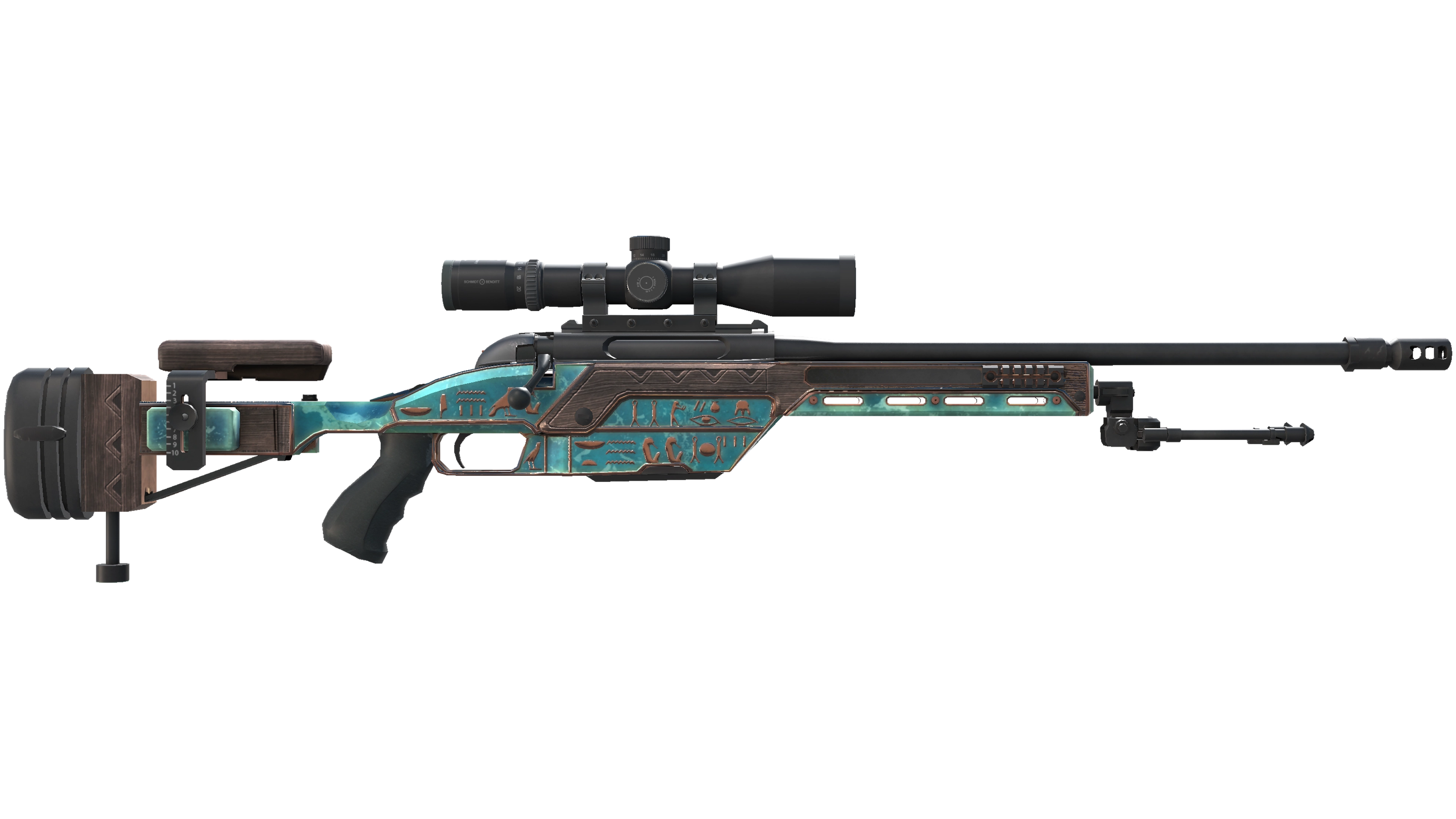 Vorschau von SSG 08 | Azure Glyph (Minimal Wear)