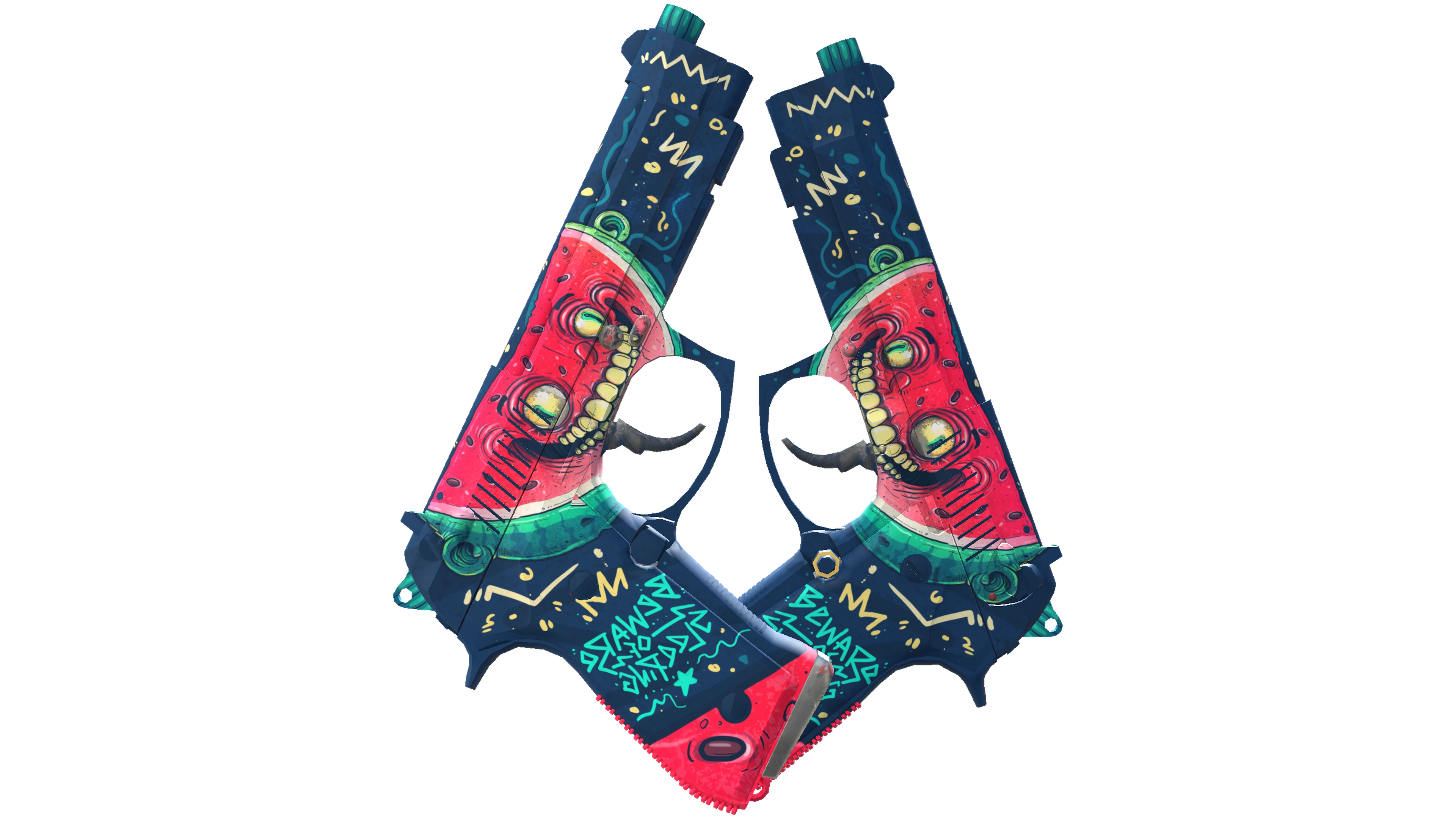 Dual Berettas | Melondrama (Minimal Wear) 缩略图
