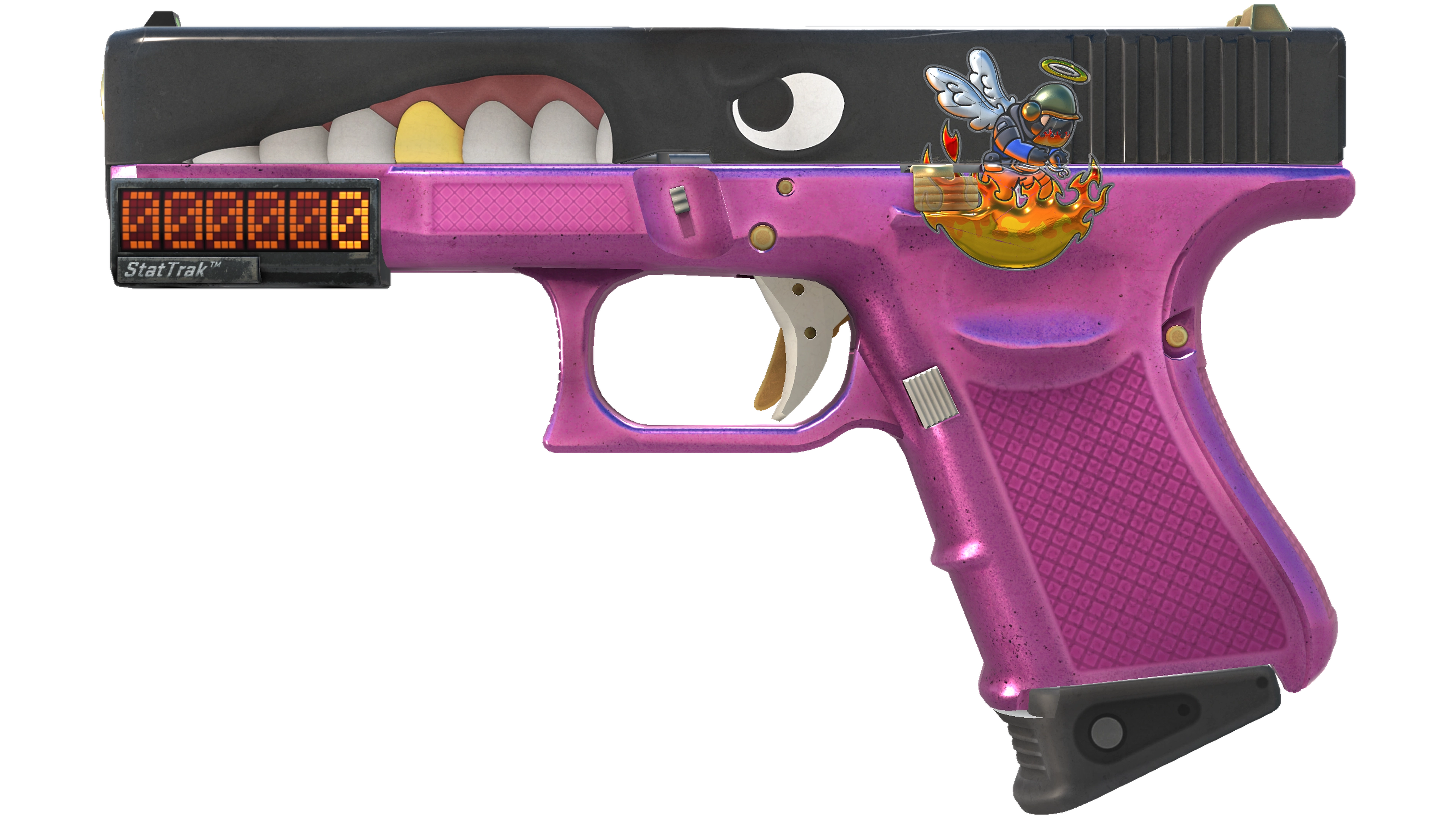StatTrak™ Glock-18 | Gold Toof (Factory New)