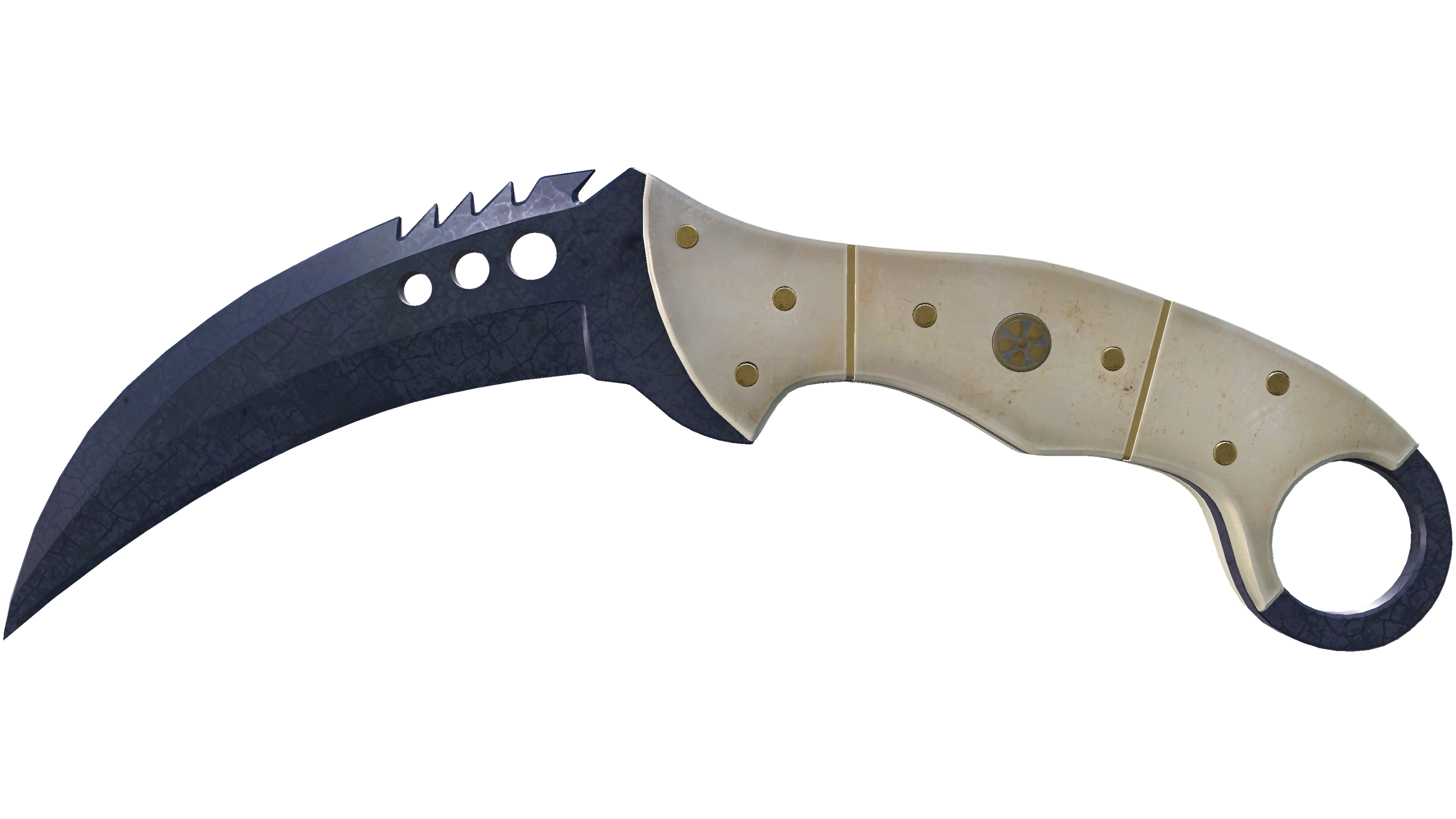 ★ Talon Knife | Blue Steel (Battle-Scarred)