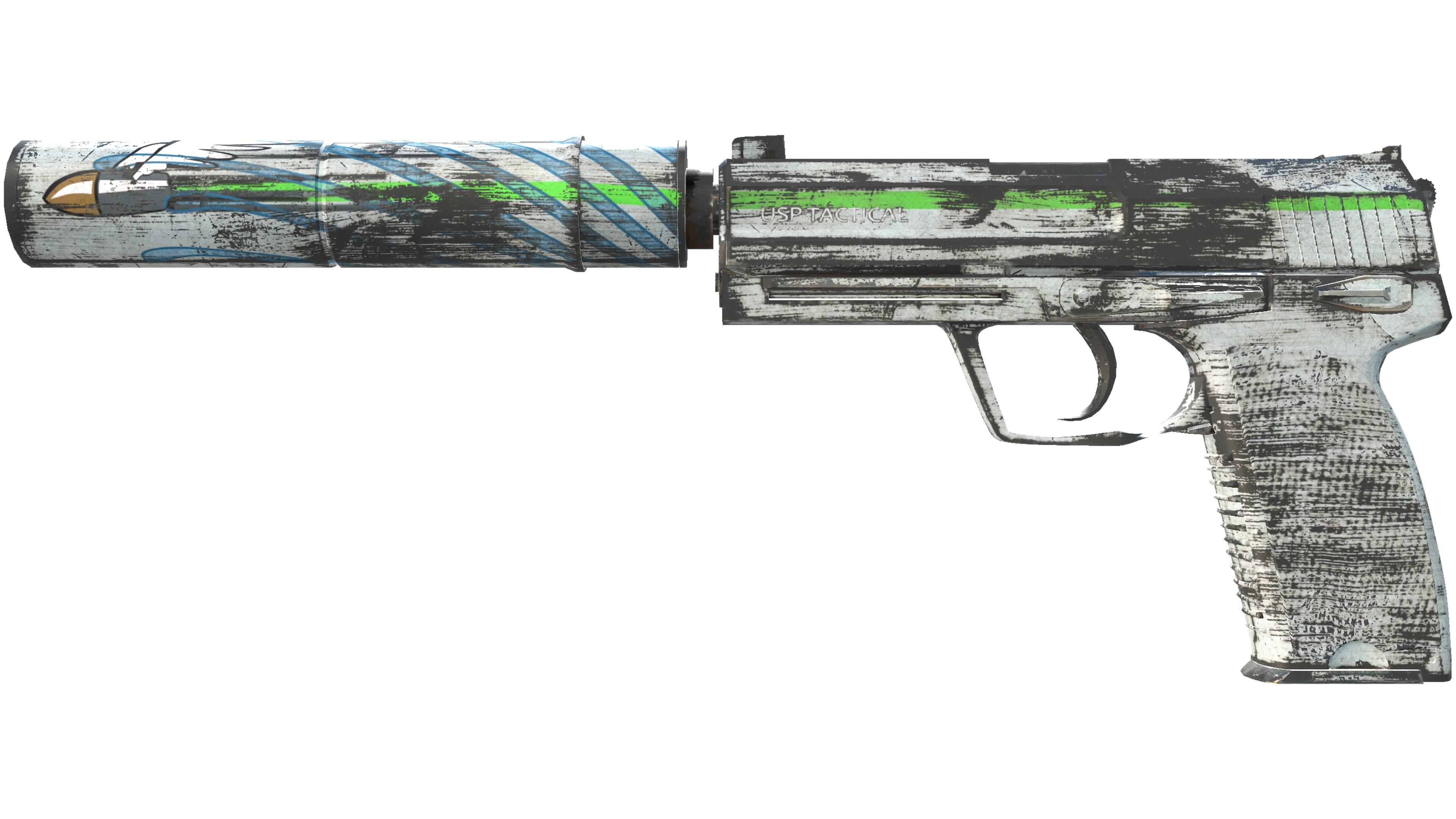 USP-S | Road Rash (Well-Worn) thumbnail