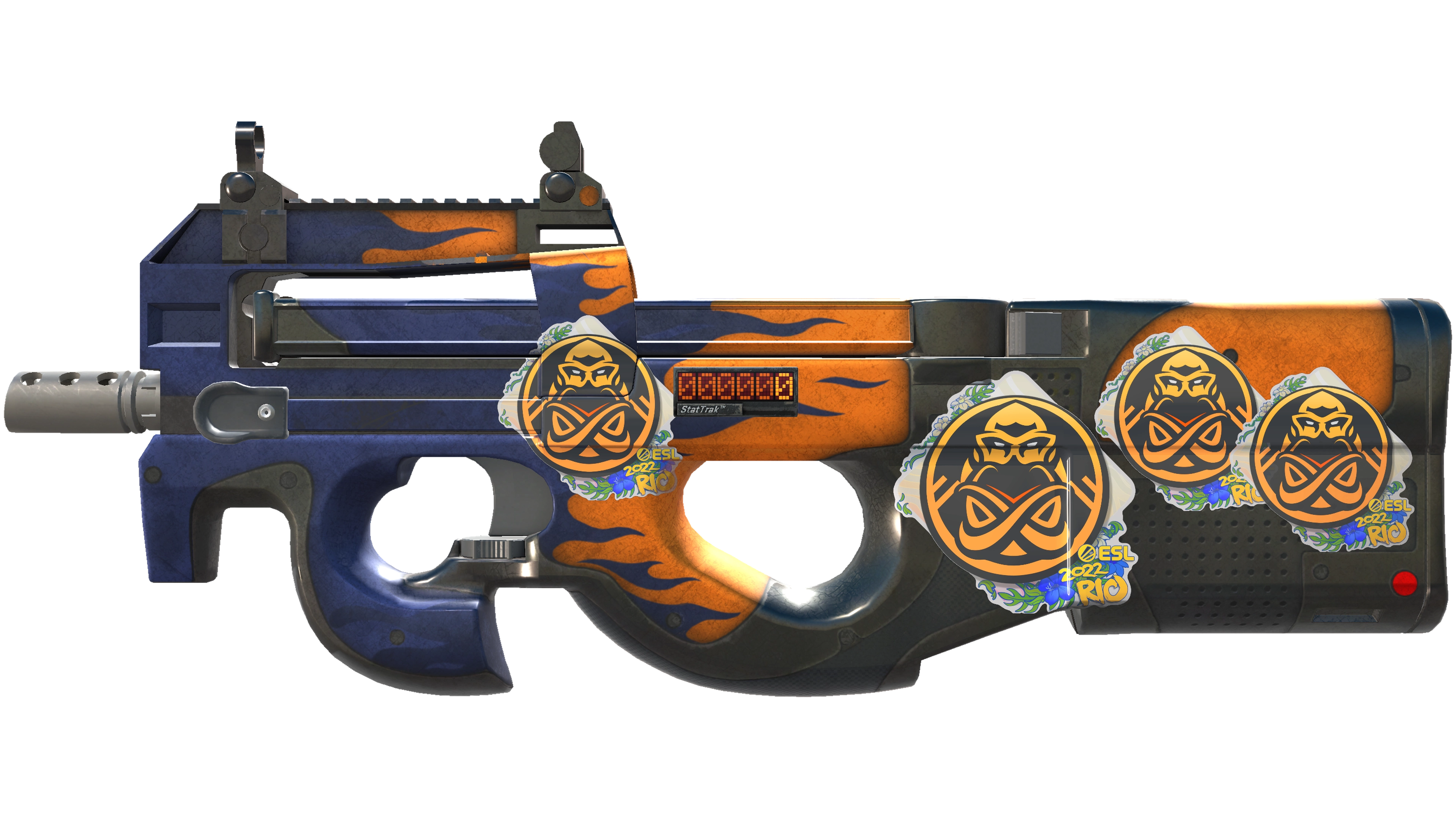 StatTrak™ P90 | Chopper (Battle-Scarred)