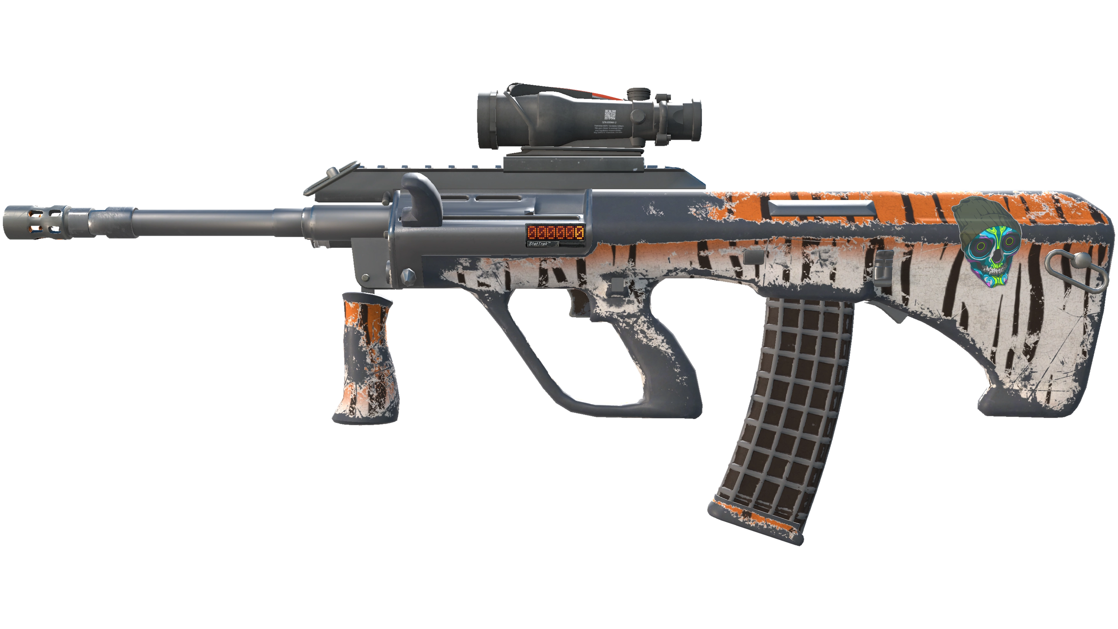 StatTrak™ AUG | Bengal Tiger (Battle-Scarred)