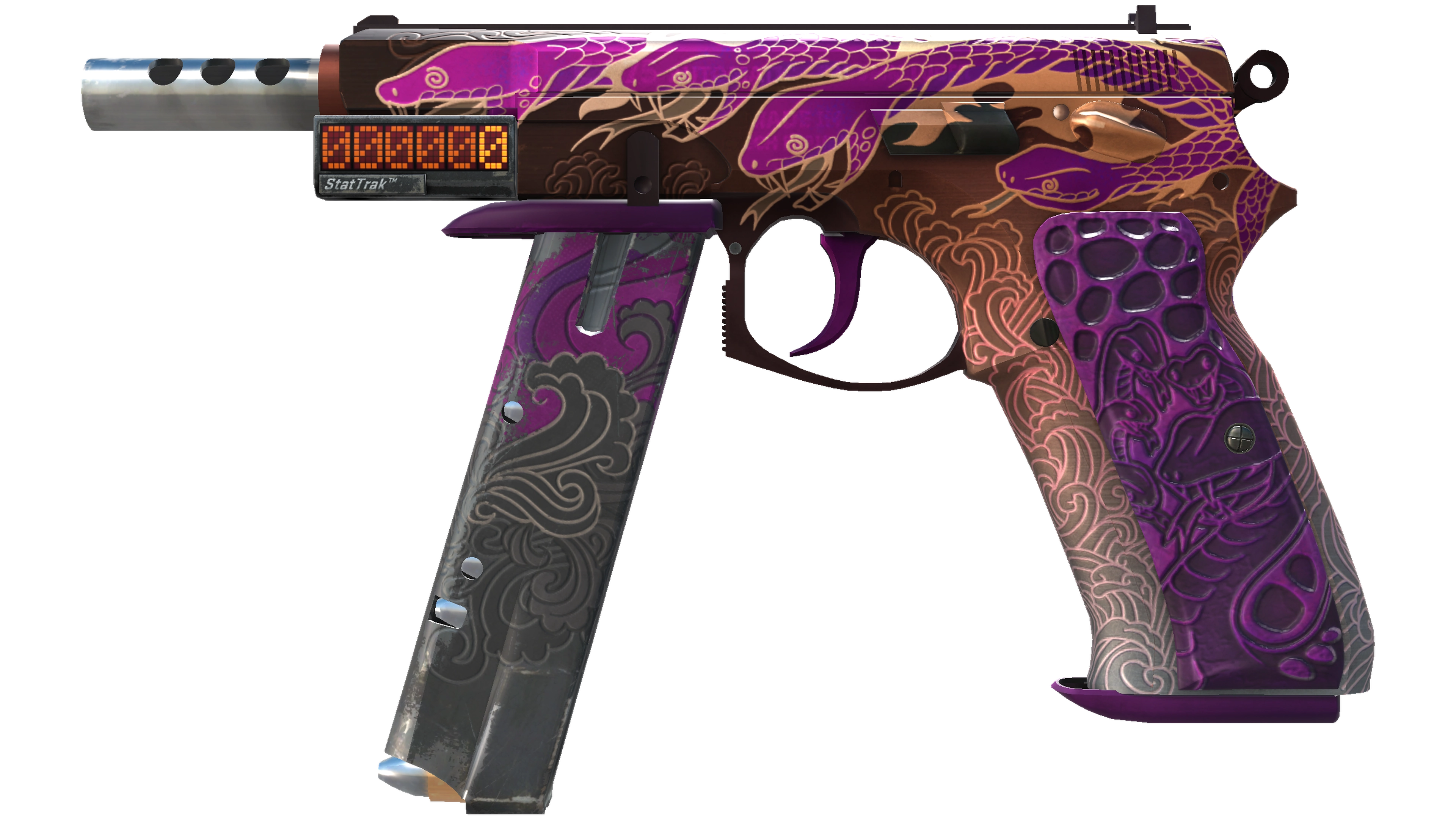 StatTrak™ CZ75-Auto | Xiangliu (Minimal Wear) thumbnail