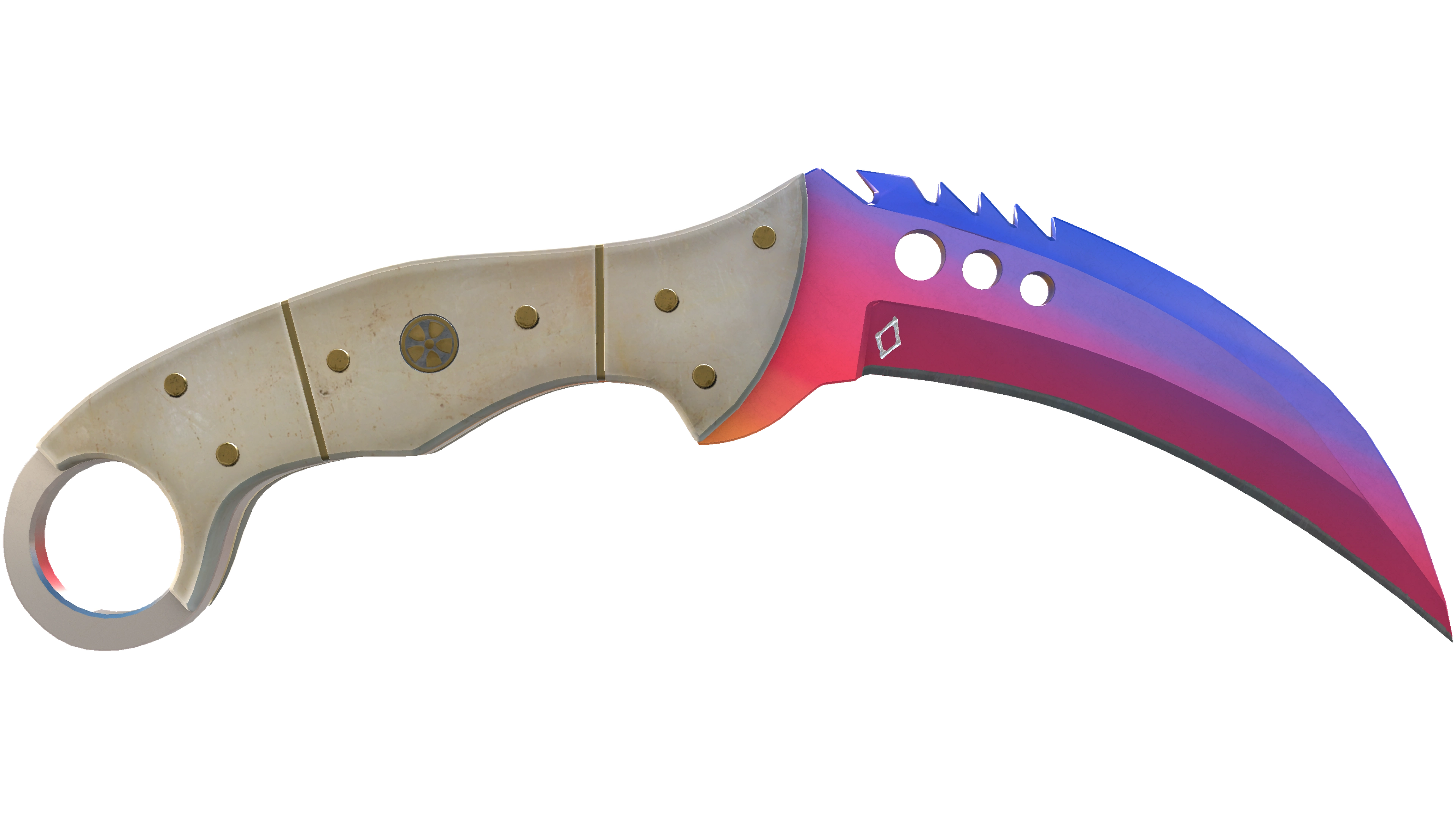 Miniatura de ★ StatTrak™ Talon Knife | Fade (Factory New)