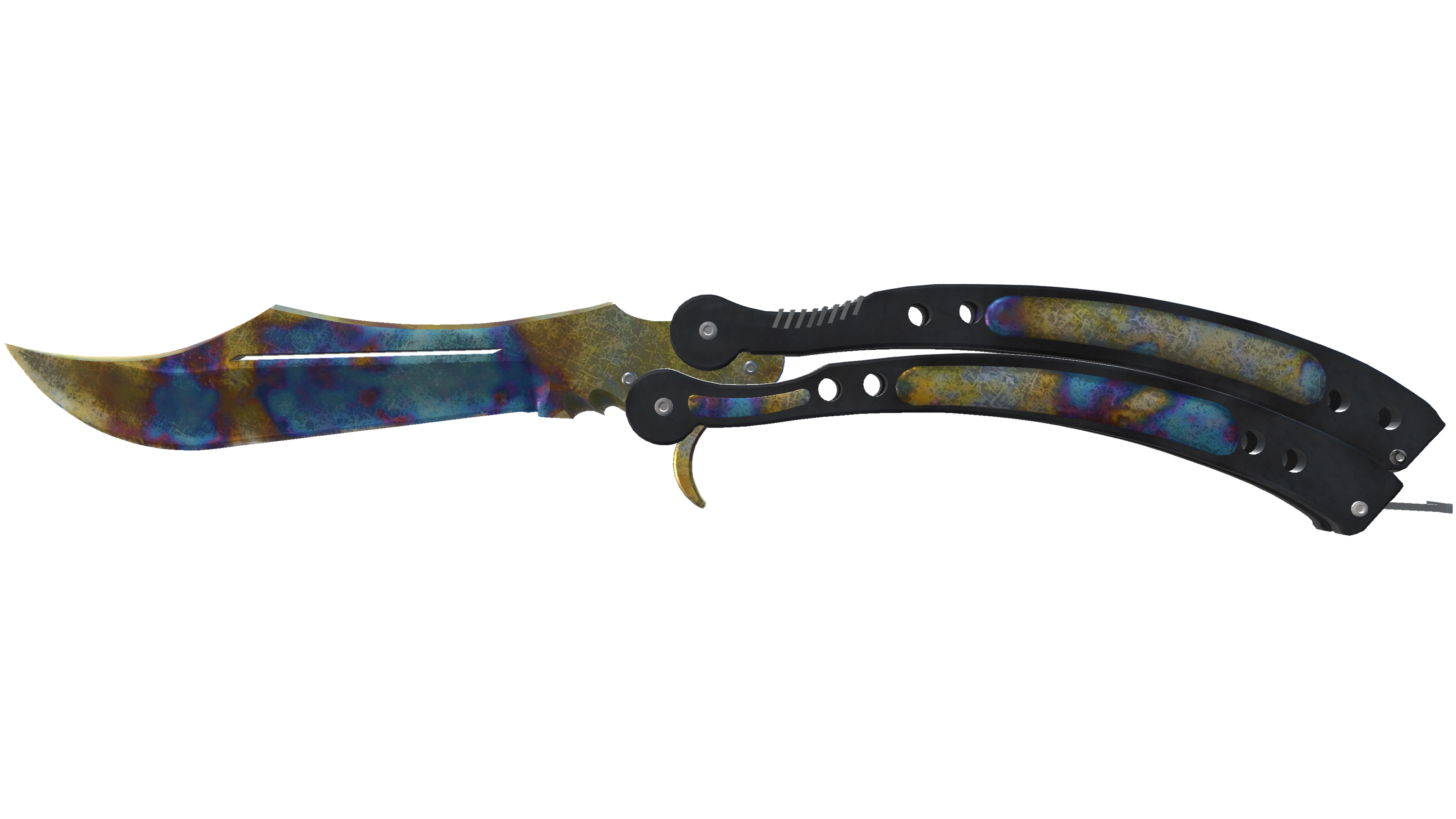 ★ StatTrak™ Butterfly Knife | Case Hardened (Battle-Scarred) thumbnail
