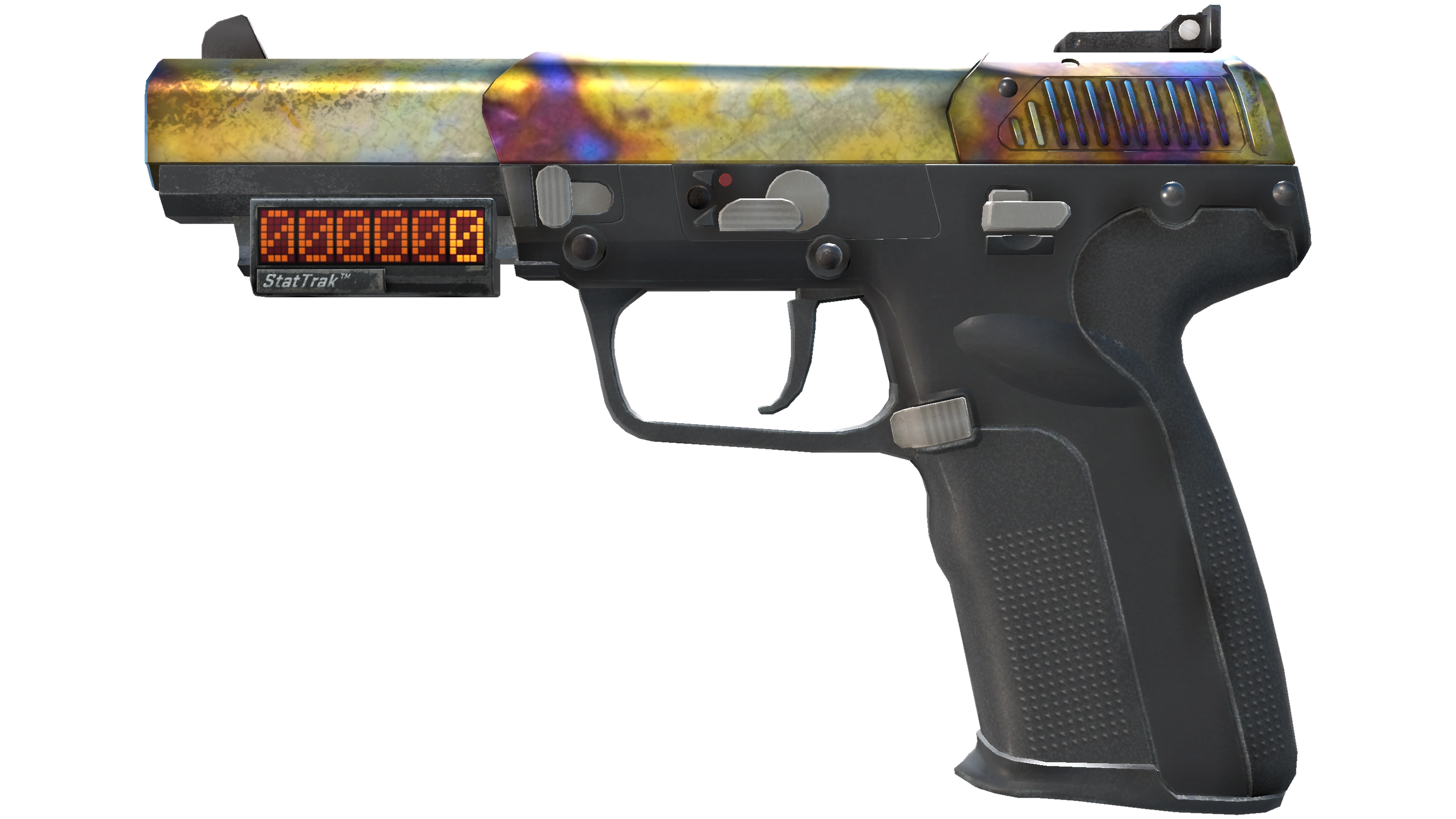 StatTrak™ Five-SeveN | Case Hardened (Well-Worn)