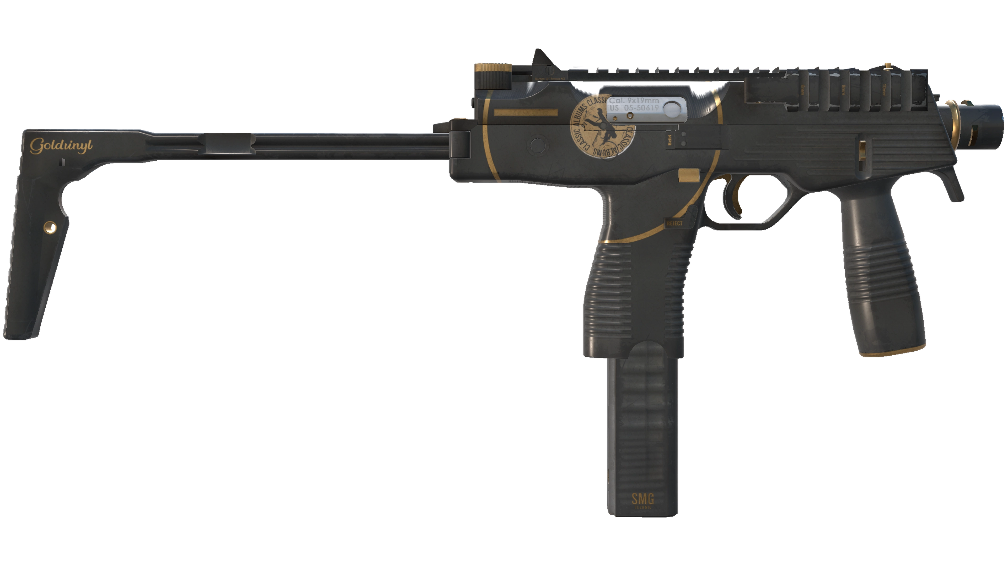 StatTrak™ MP9 | Broken Record (Well-Worn) thumbnail