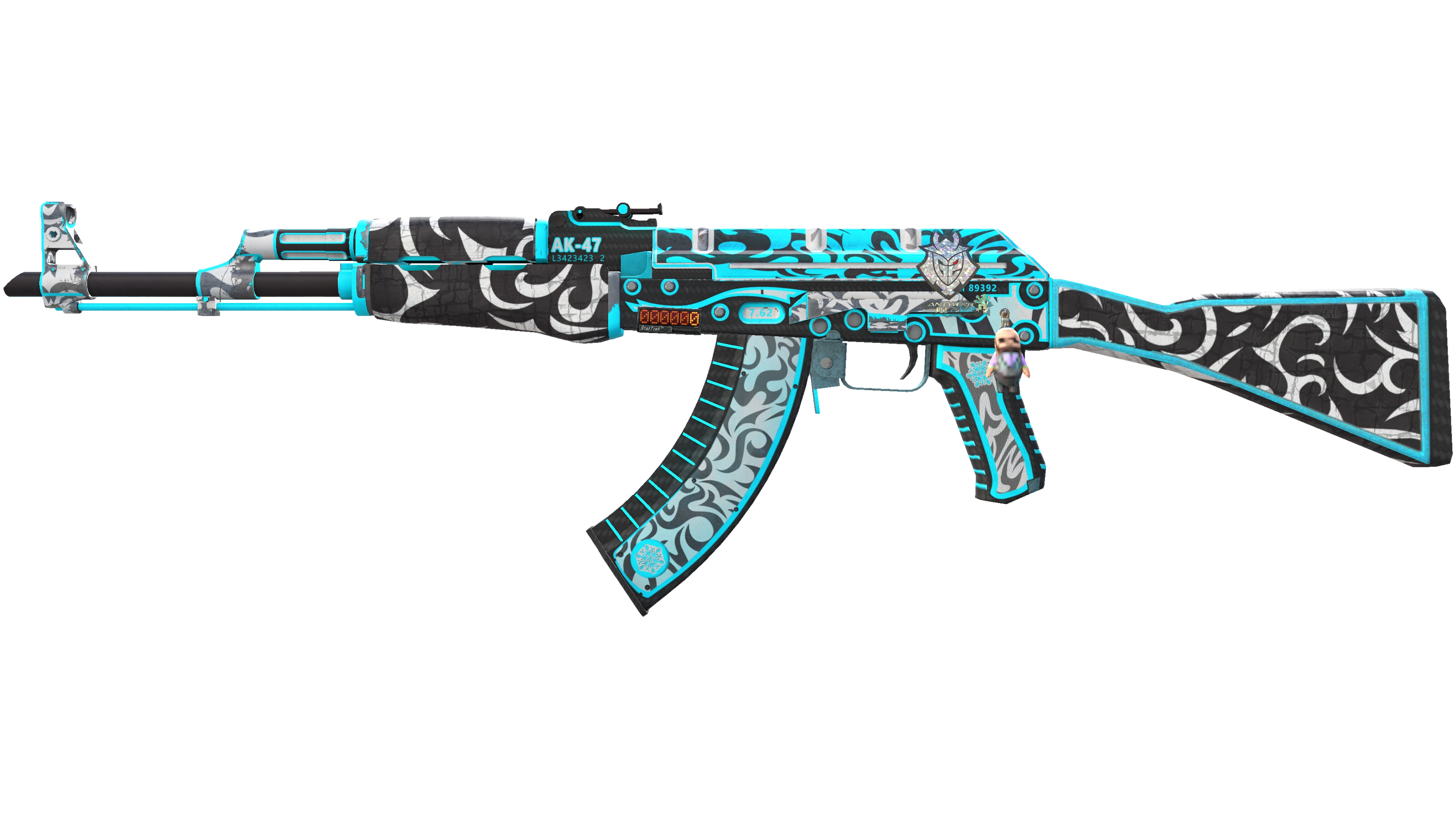 StatTrak™ AK-47 | Frontside Misty (Minimal Wear)