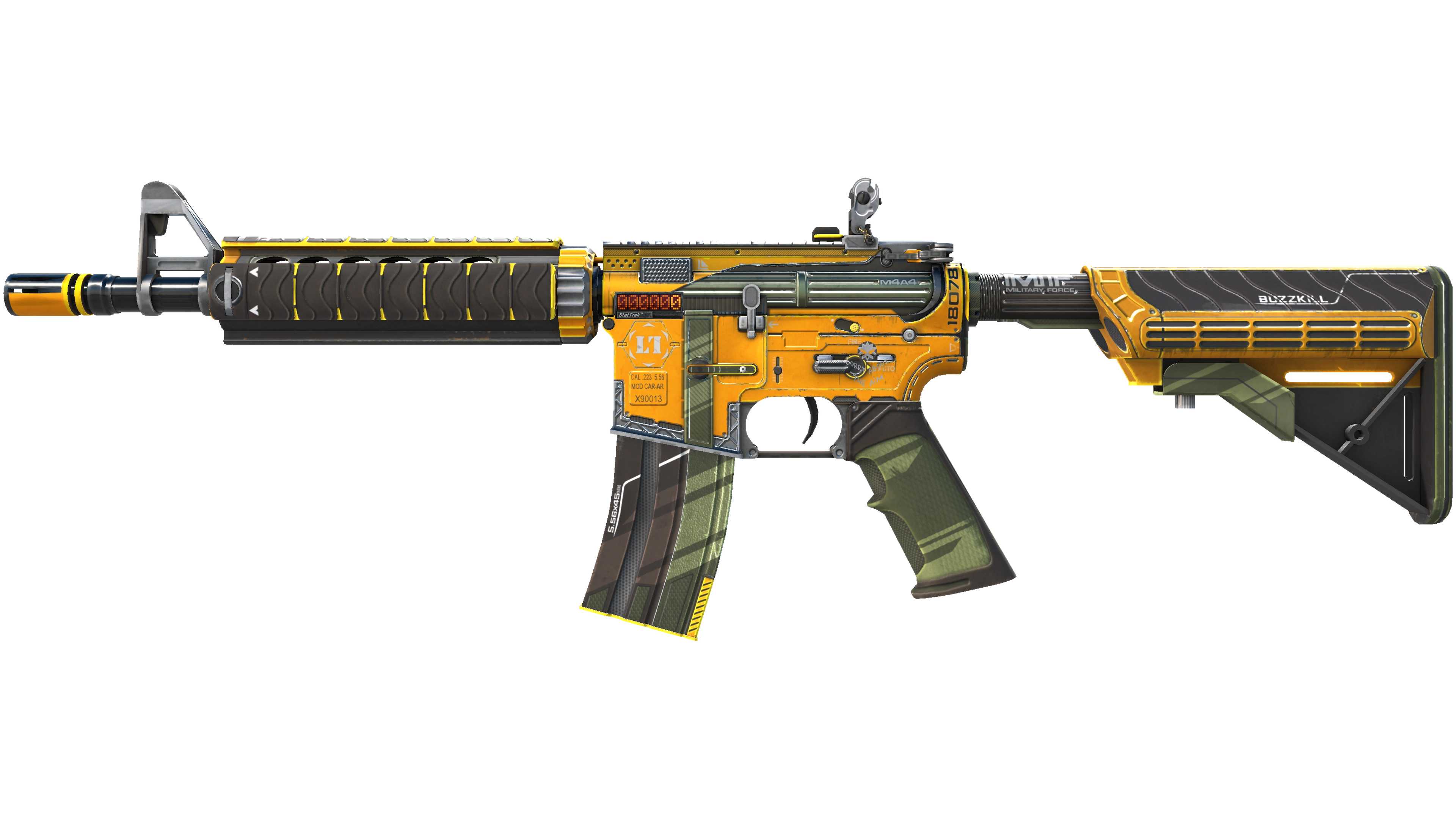 StatTrak™ M4A4 | Buzz Kill (Minimal Wear) thumbnail