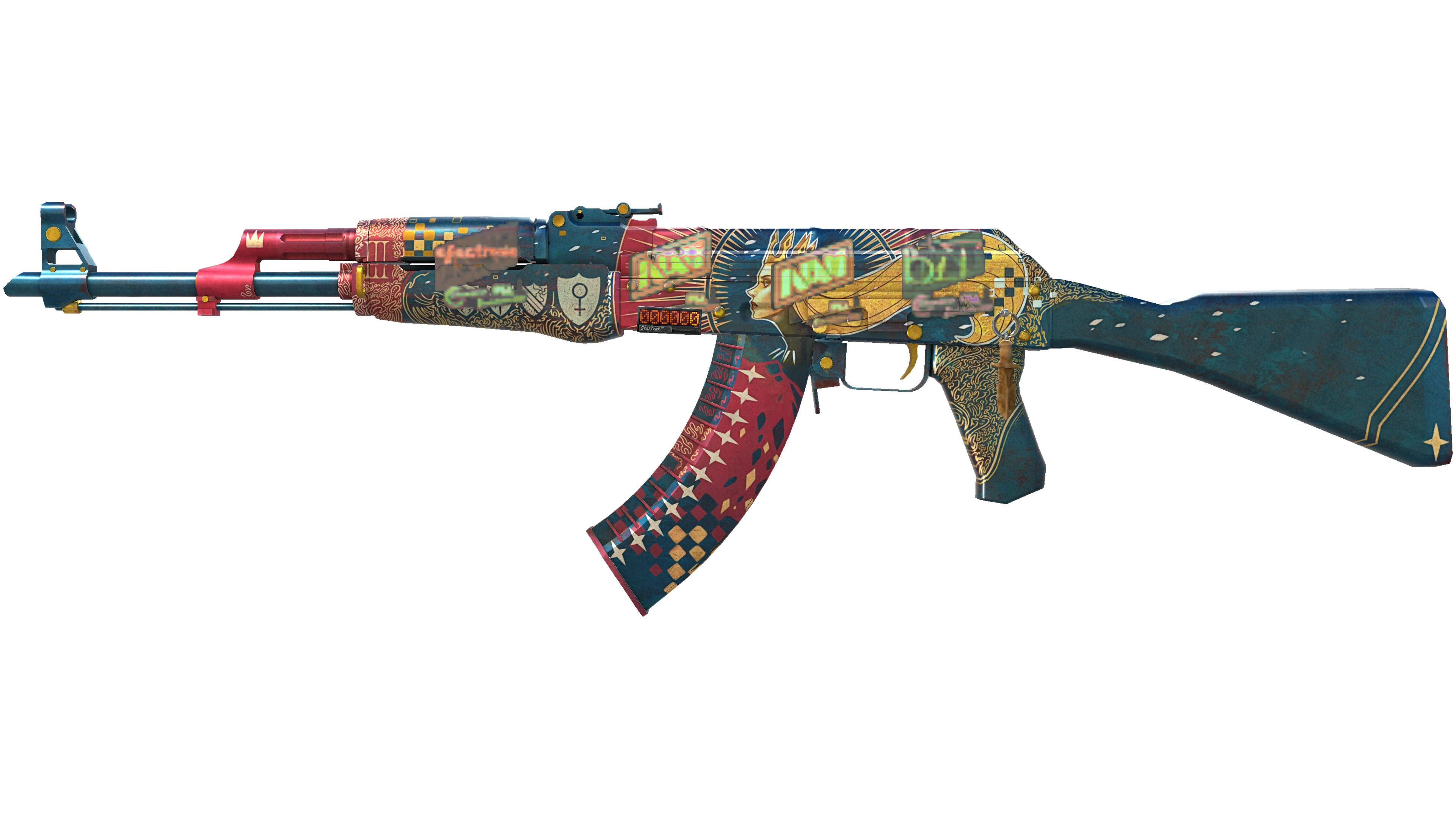 StatTrak™ AK-47 | The Empress (Well-Worn)