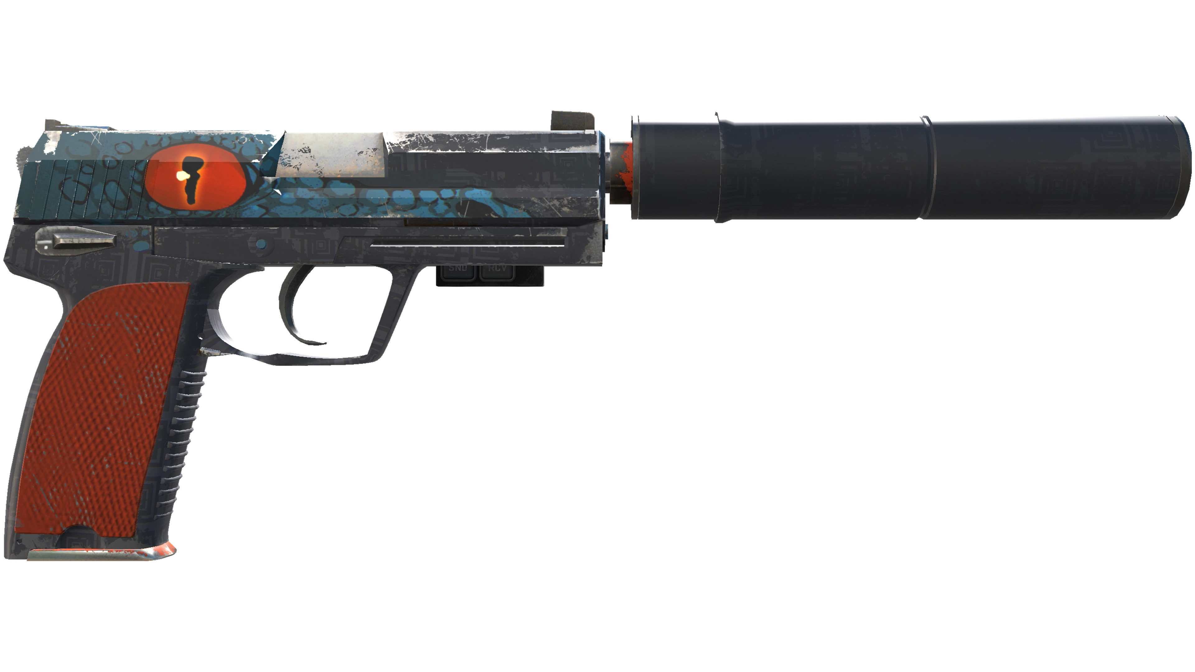 Miniature de StatTrak™ USP-S | Caiman (Field-Tested)