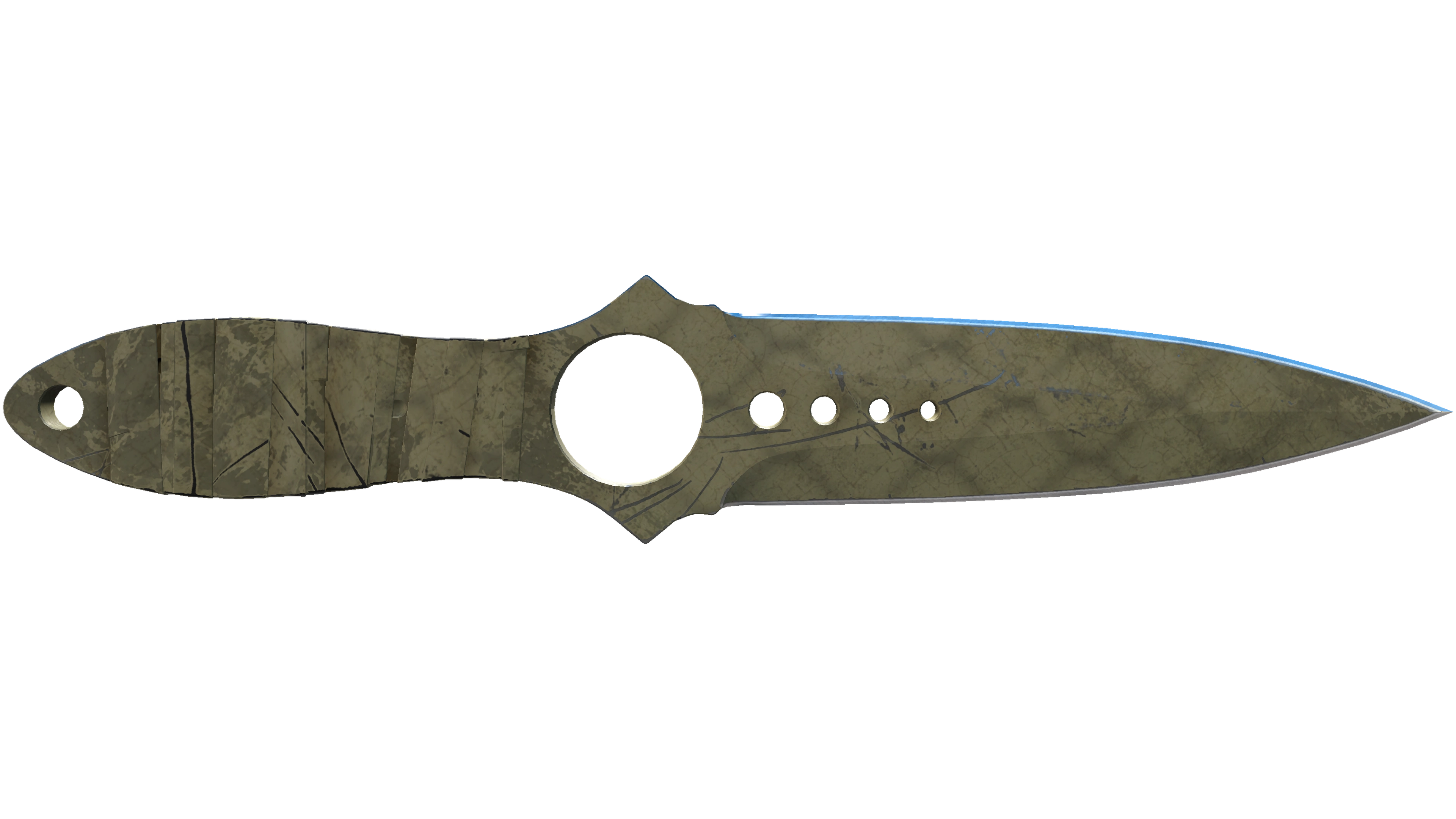 ★ StatTrak™ Skeleton Knife | Safari Mesh (Battle-Scarred)