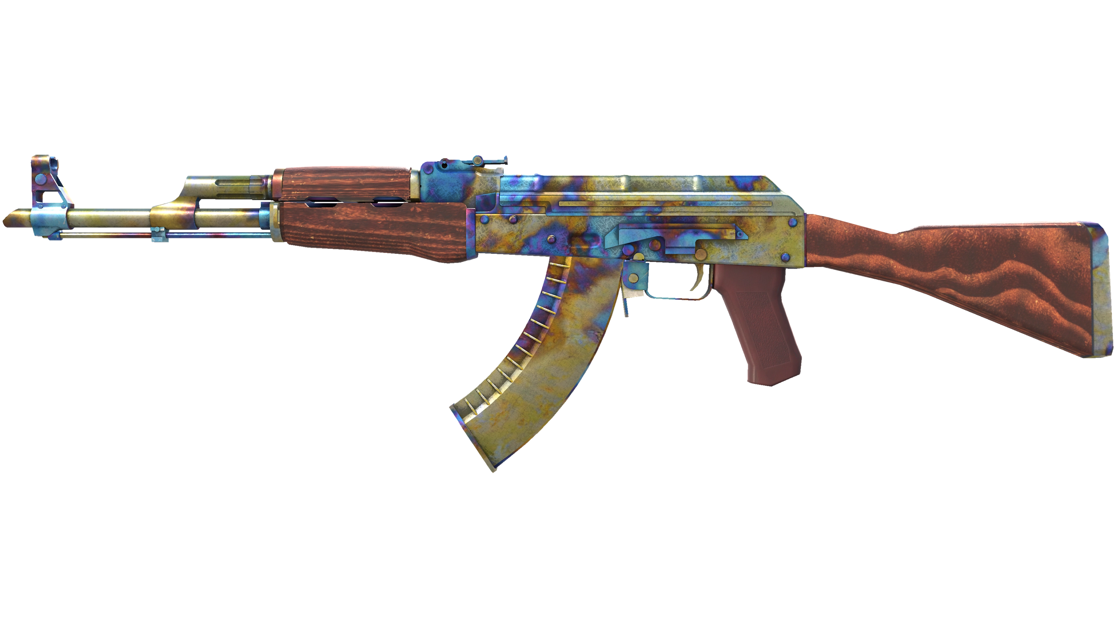 AK-47 | Case Hardened (Well-Worn)
