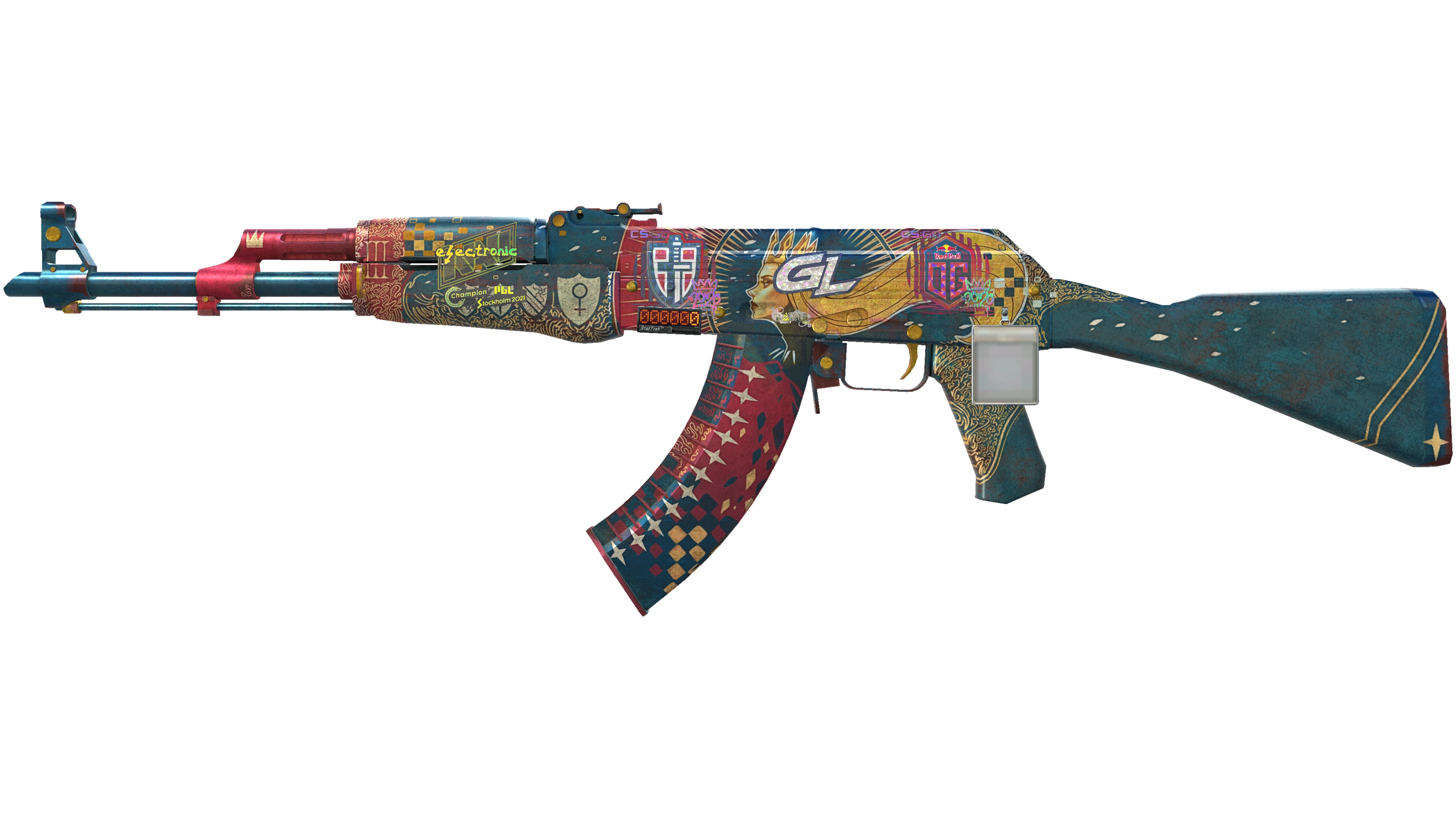 StatTrak™ AK-47 | The Empress (Battle-Scarred)
