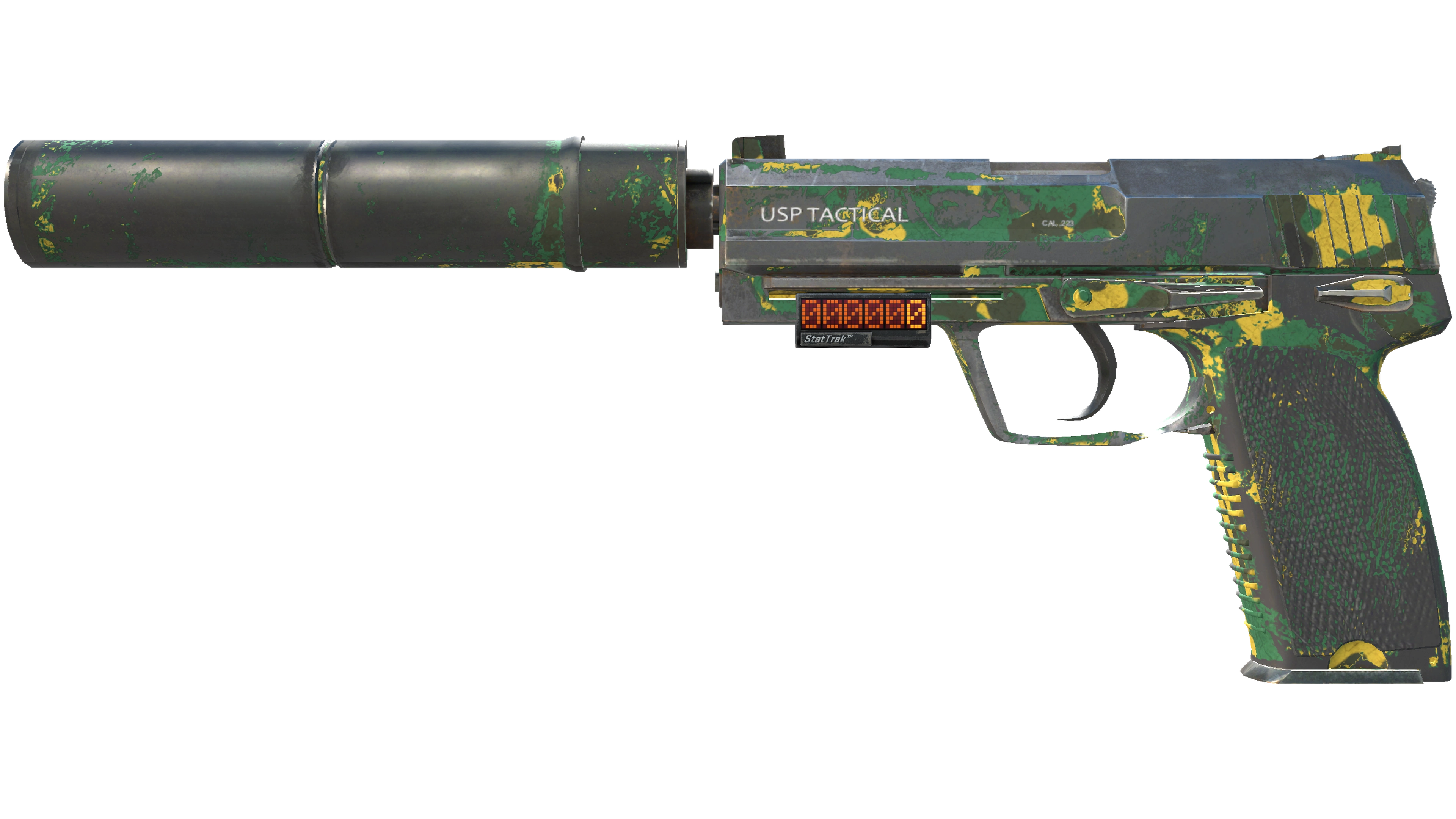 StatTrak™ USP-S | Overgrowth (Battle-Scarred)