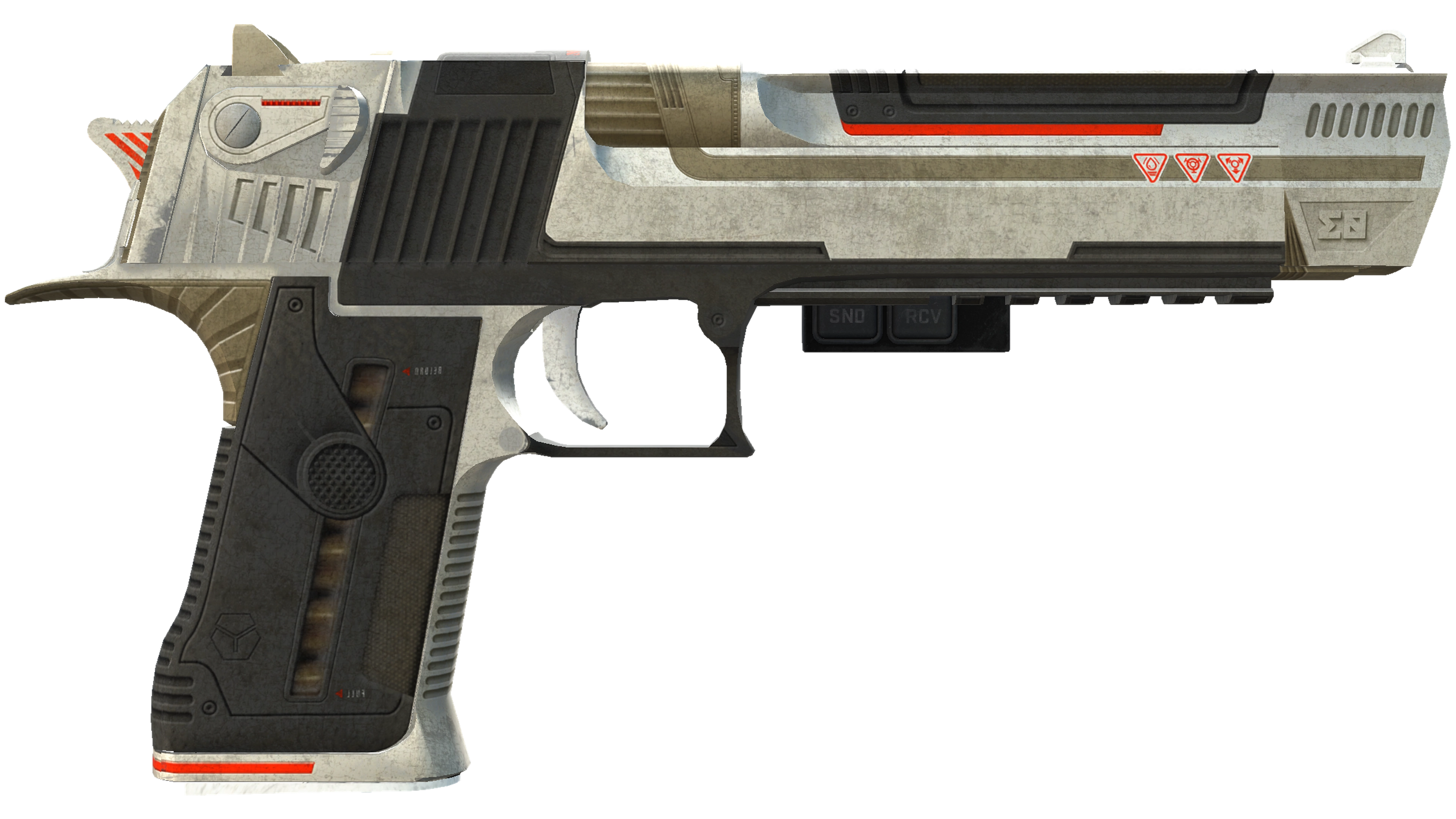 StatTrak™ Desert Eagle | Mecha Industries (Battle-Scarred) thumbnail