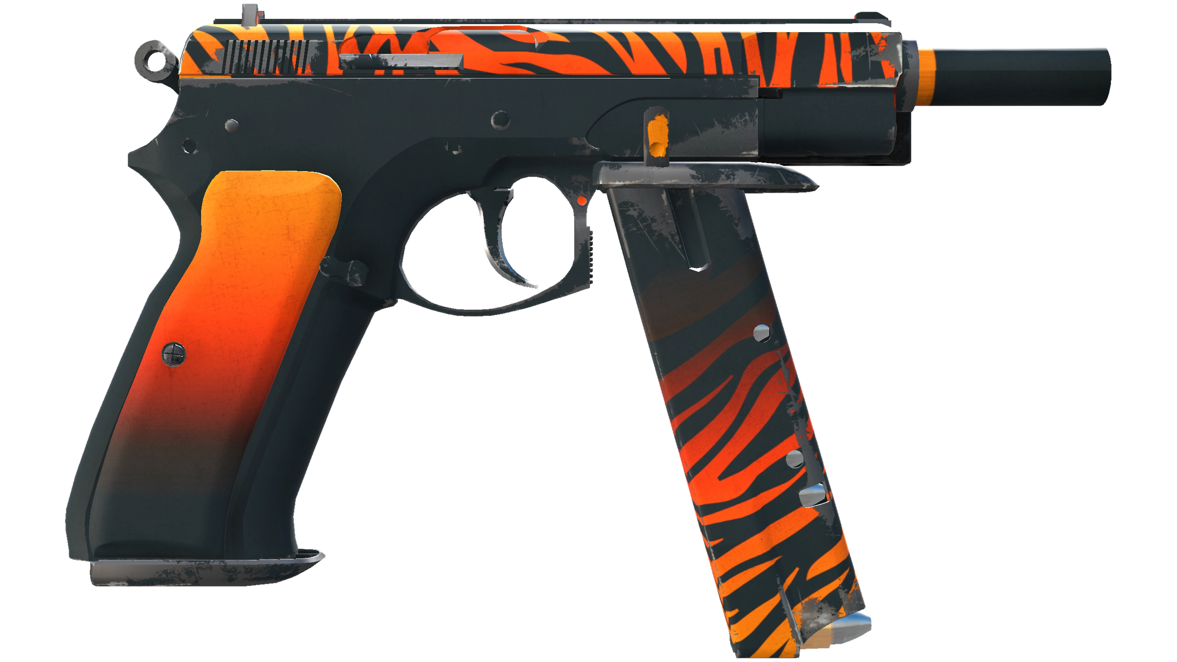Miniatura de StatTrak™ CZ75-Auto | Tigris (Field-Tested)