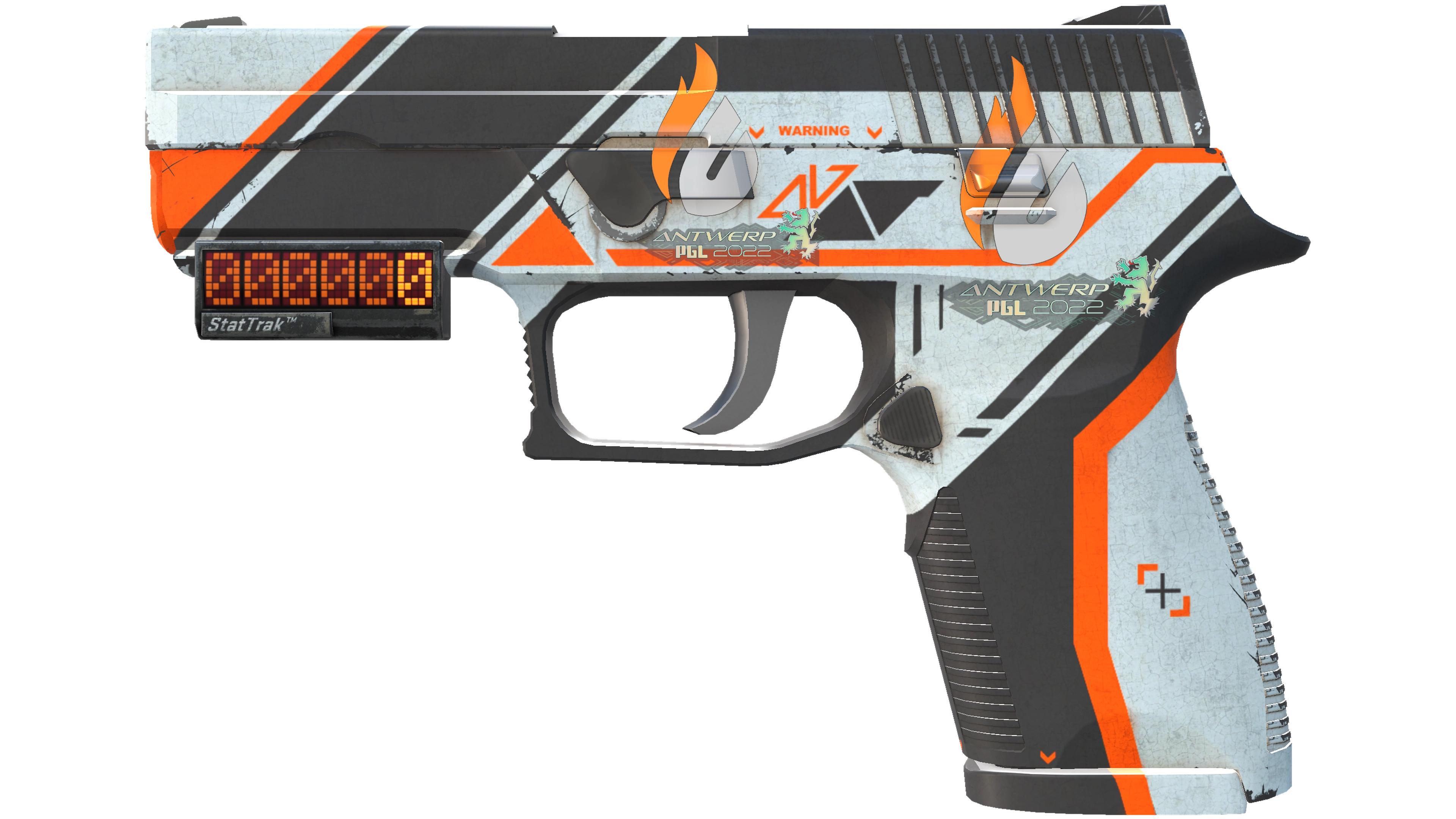 StatTrak™ P250 | Asiimov (Well-Worn)