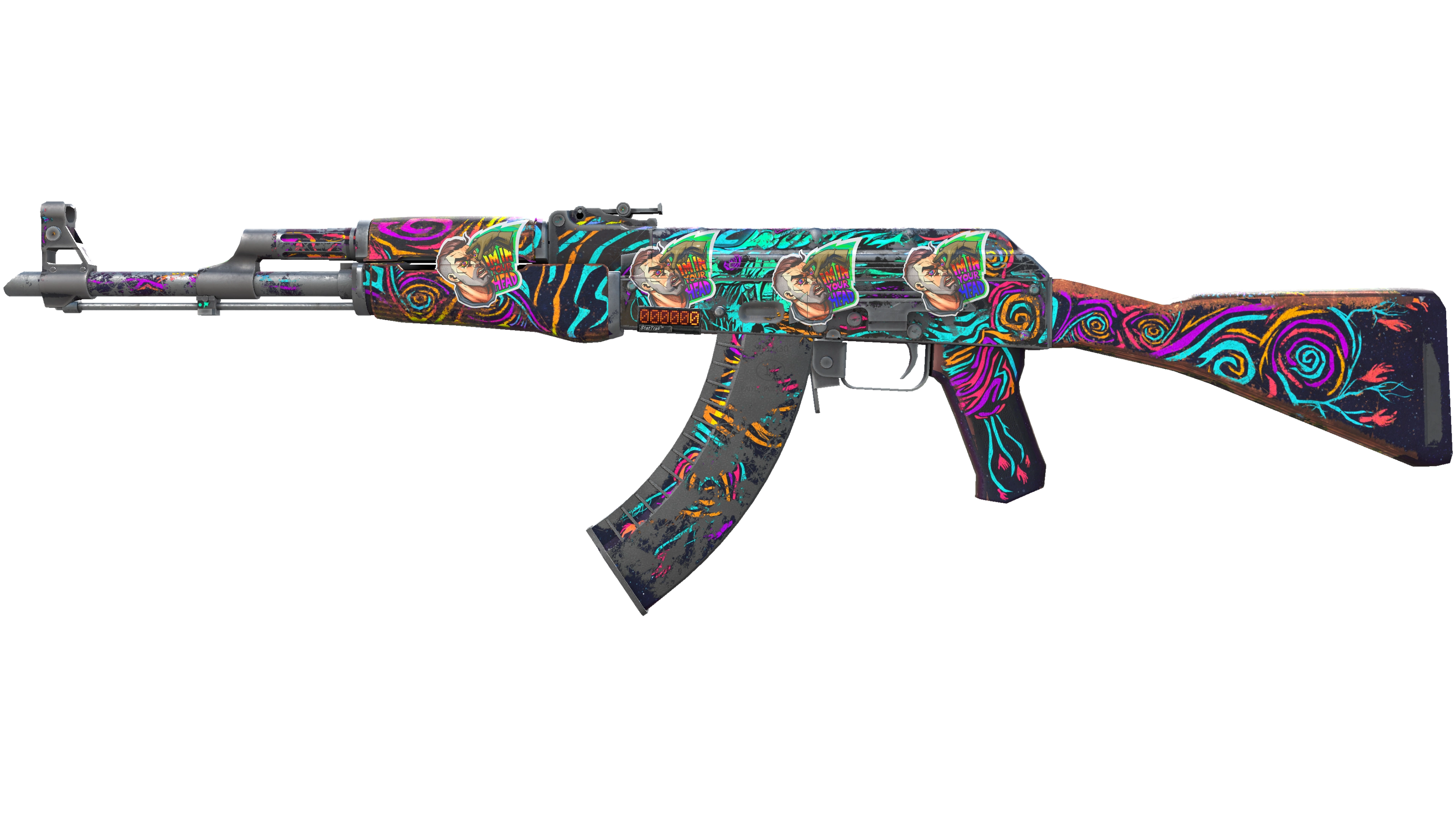 StatTrak™ AK-47 | Nightwish (Battle-Scarred)