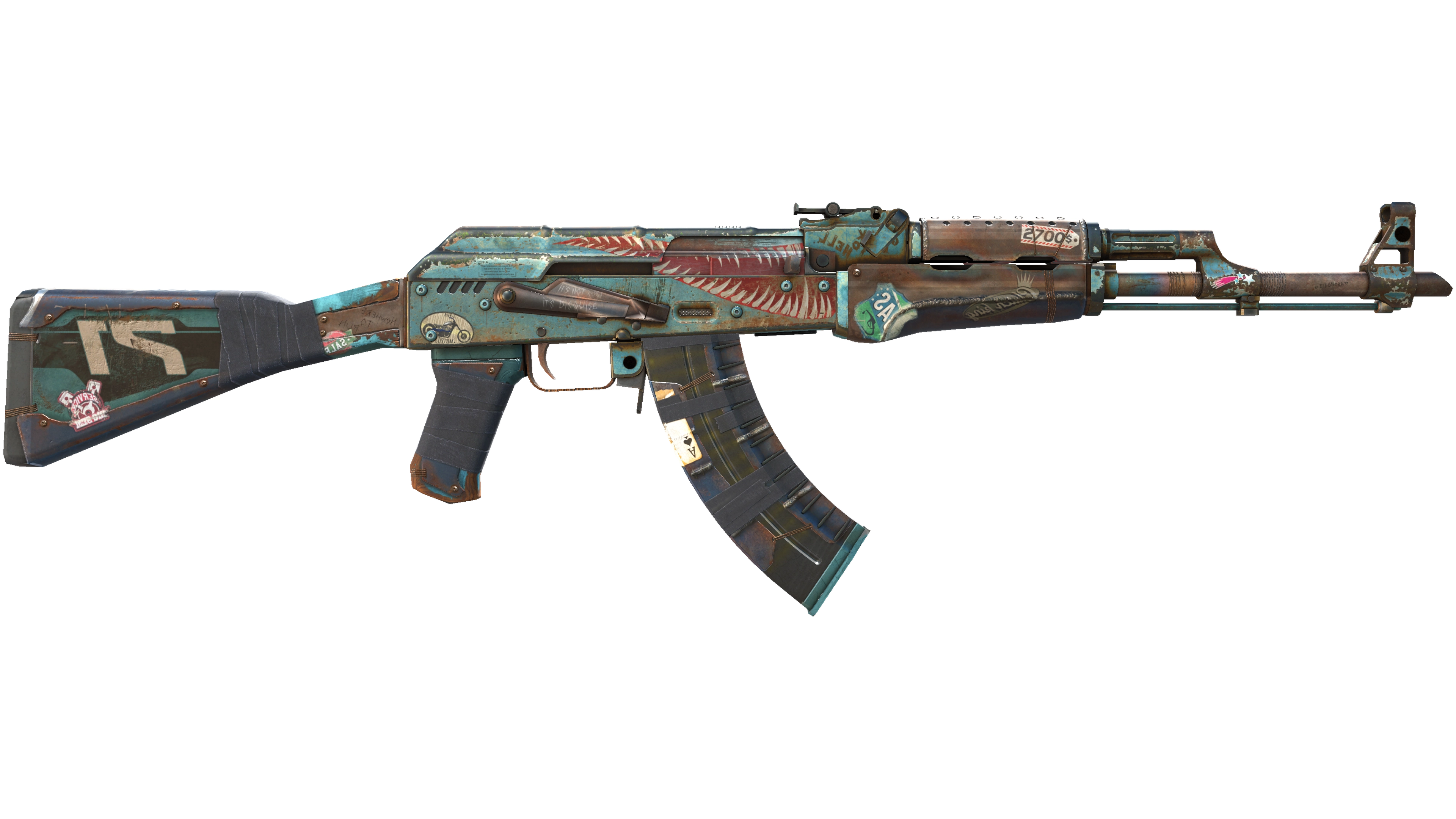 StatTrak™ AK-47 | Rat Rod (Well-Worn) thumbnail