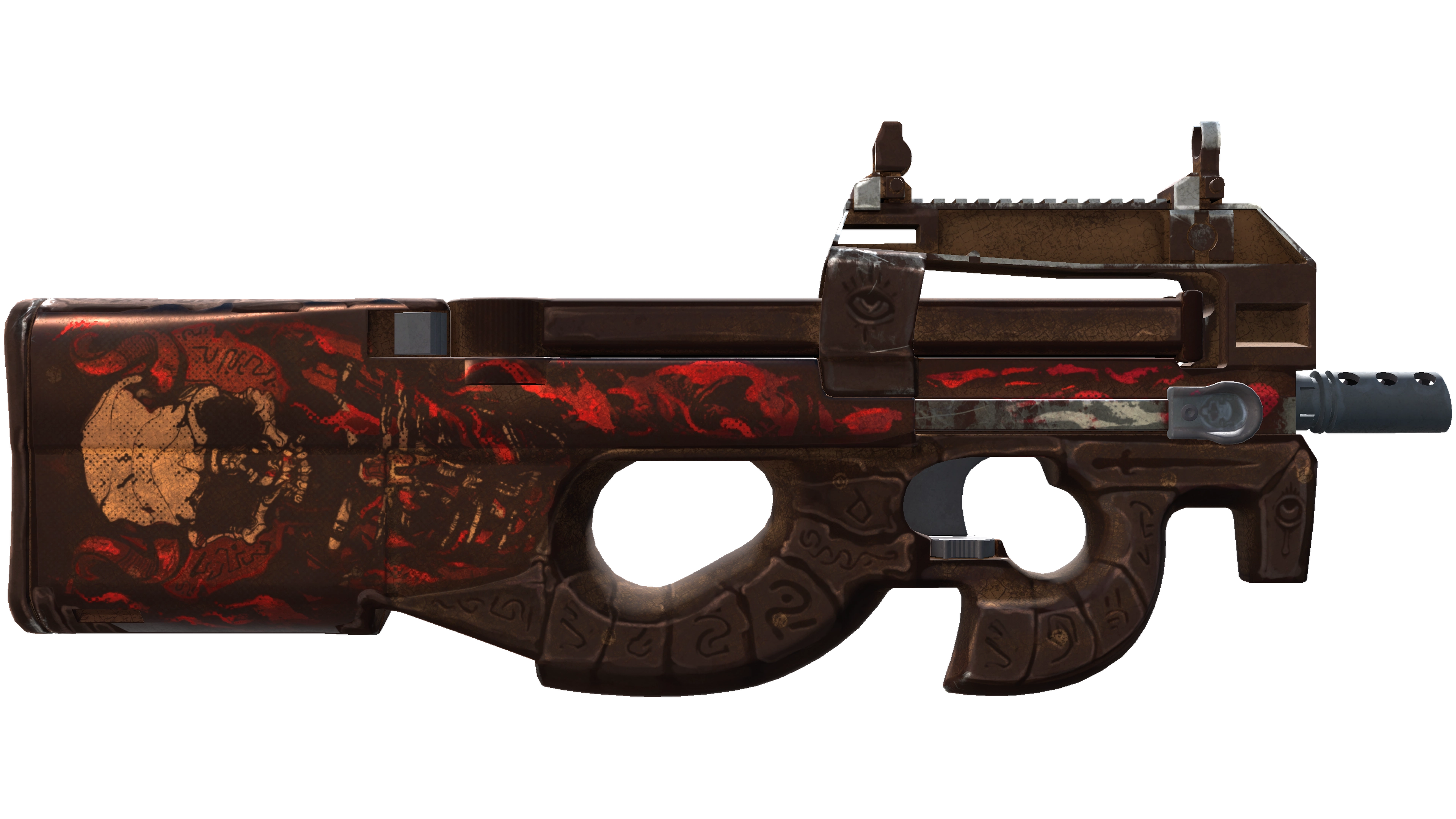 StatTrak™ P90 | Shallow Grave (Battle-Scarred) thumbnail