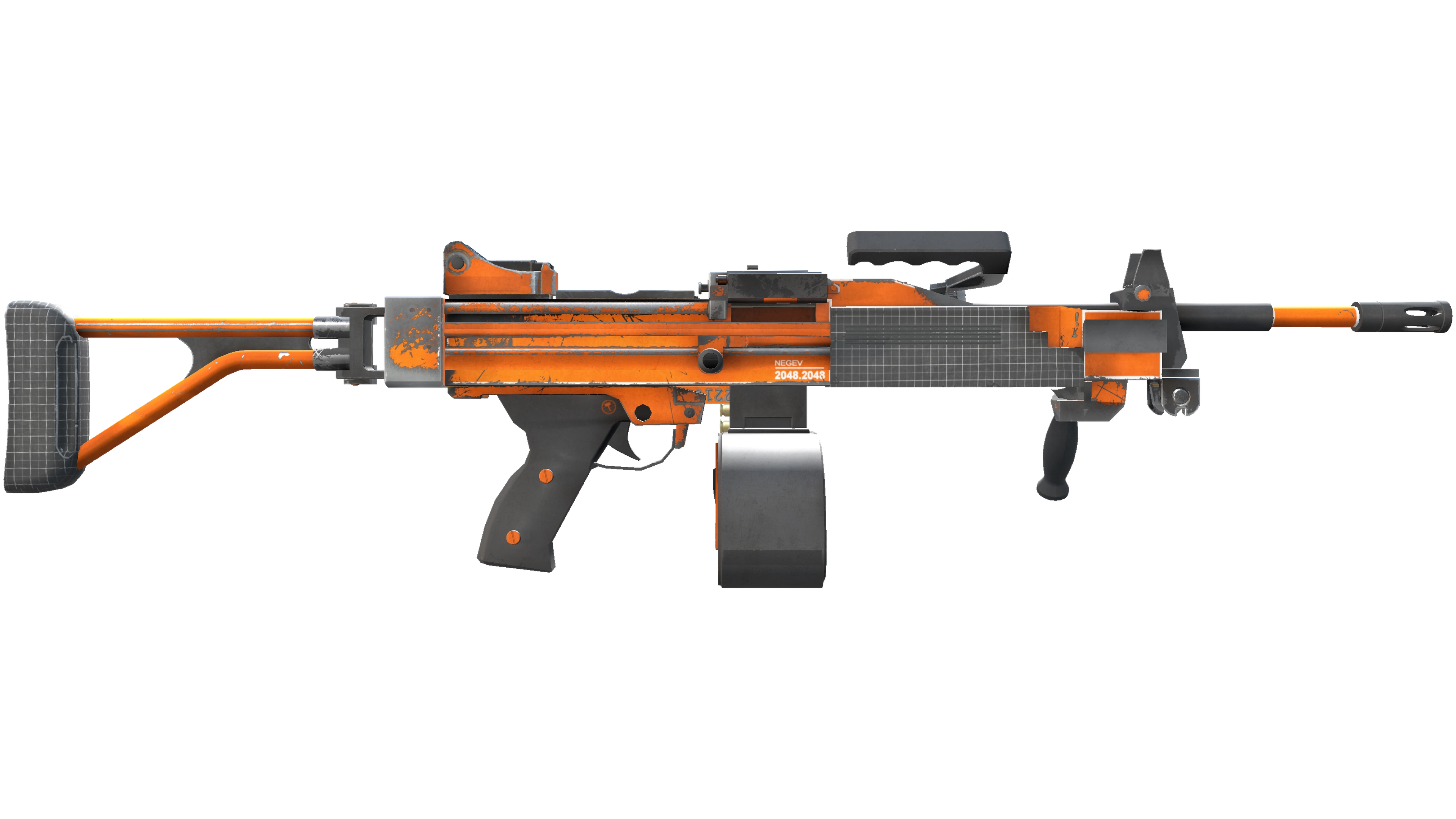 StatTrak™ Negev | dev_texture (Field-Tested) thumbnail
