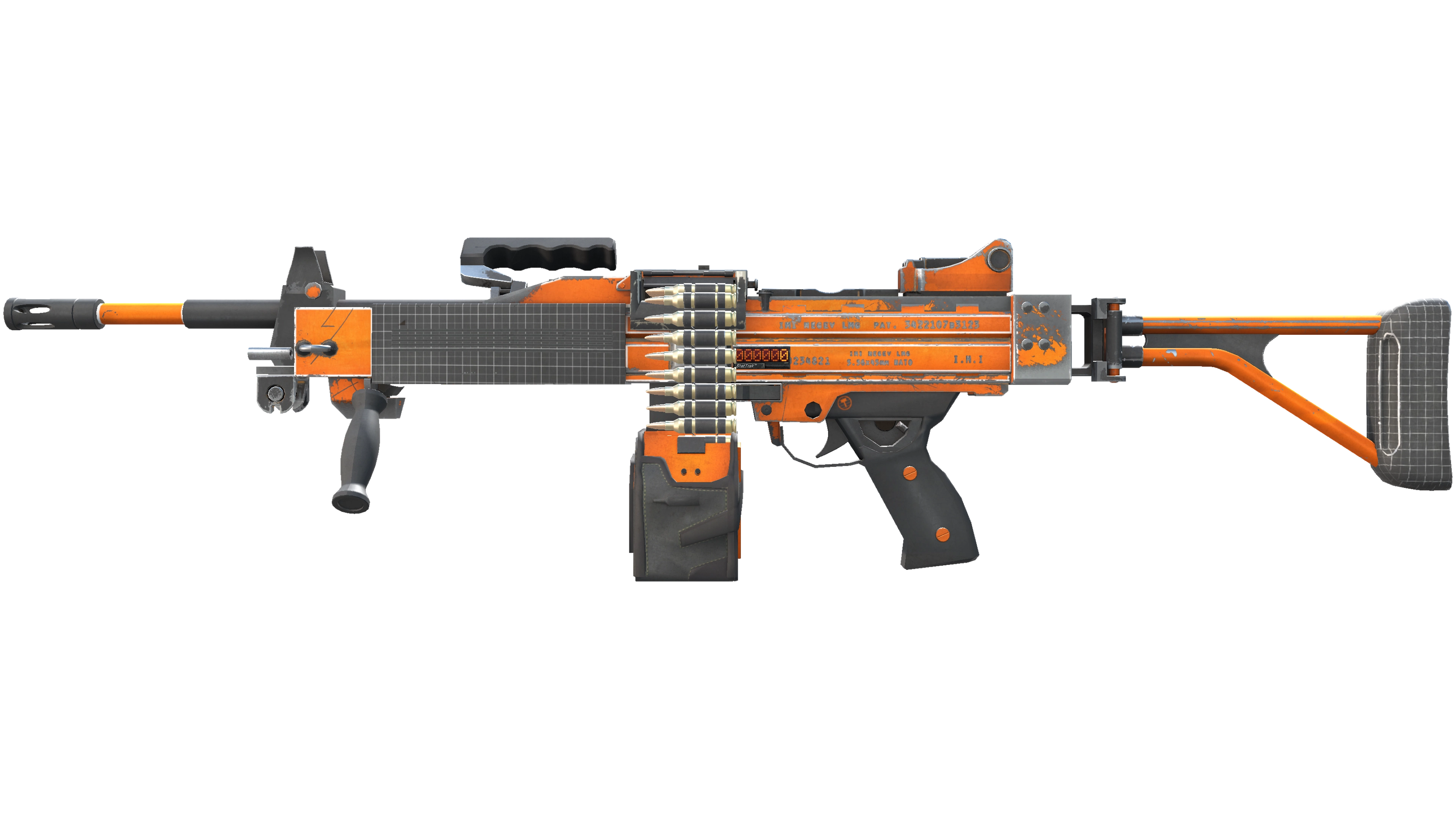StatTrak™ Negev | dev_texture (Field-Tested)