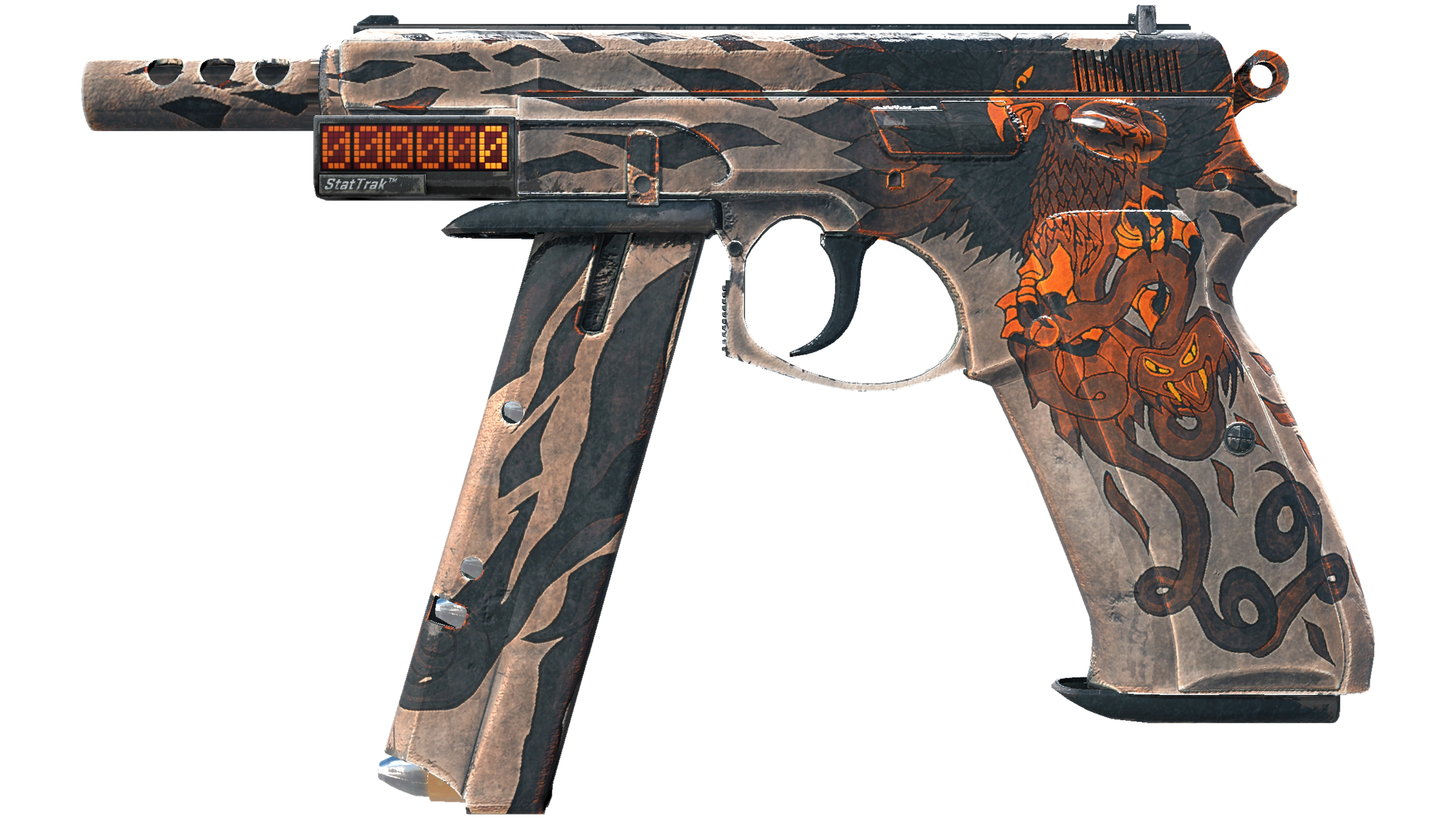 StatTrak™ CZ75-Auto | Circaetus (Minimal Wear)