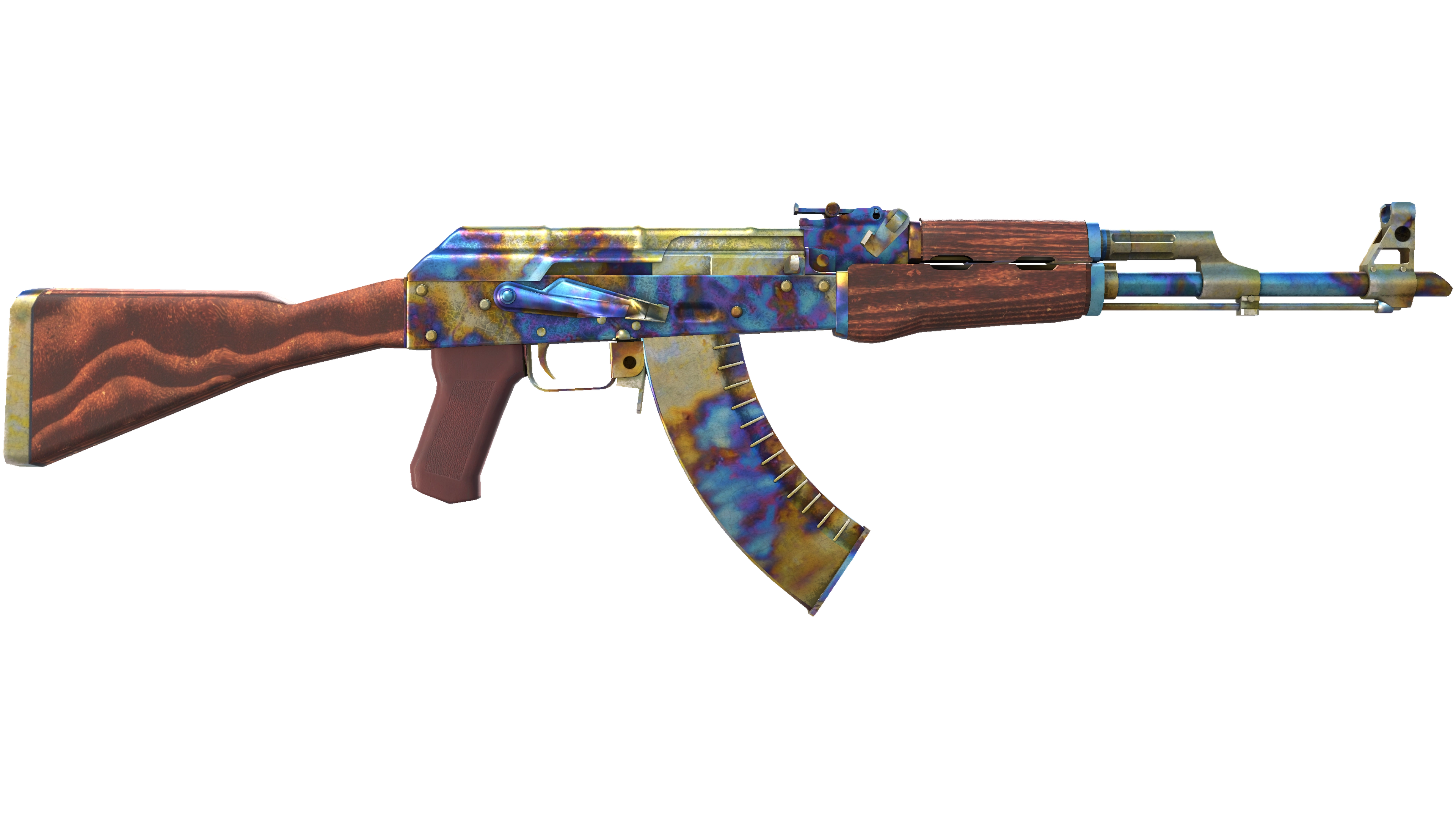 AK-47 | Case Hardened (Well-Worn) thumbnail