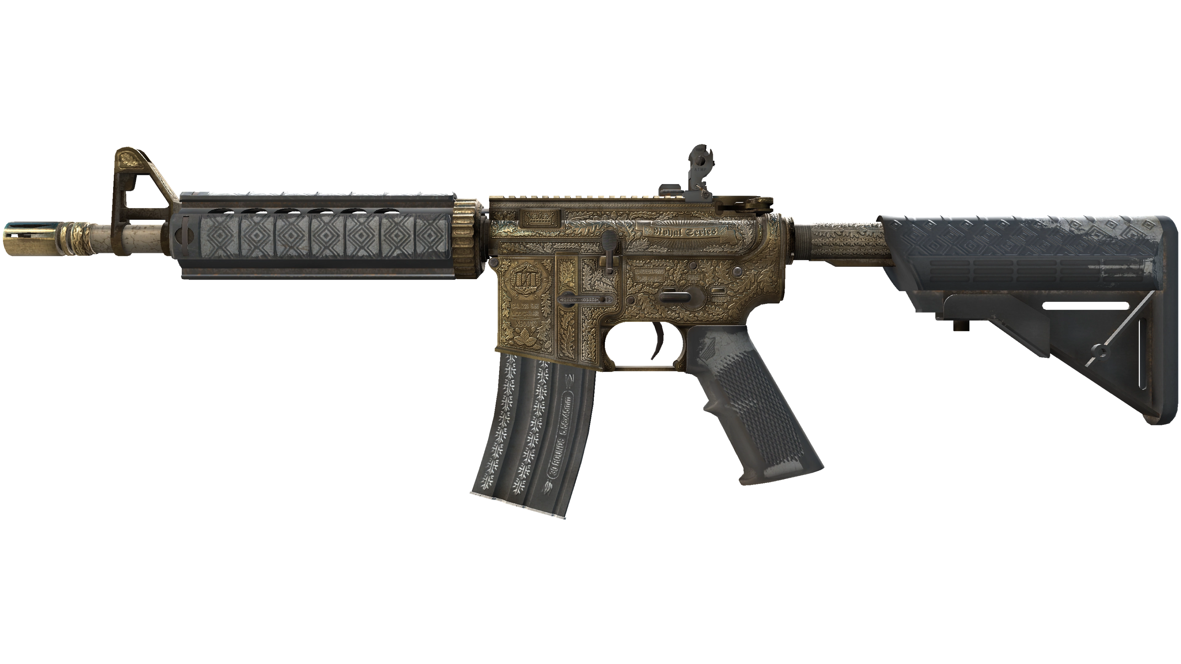 M4A4 | Royal Paladin (Battle-Scarred)