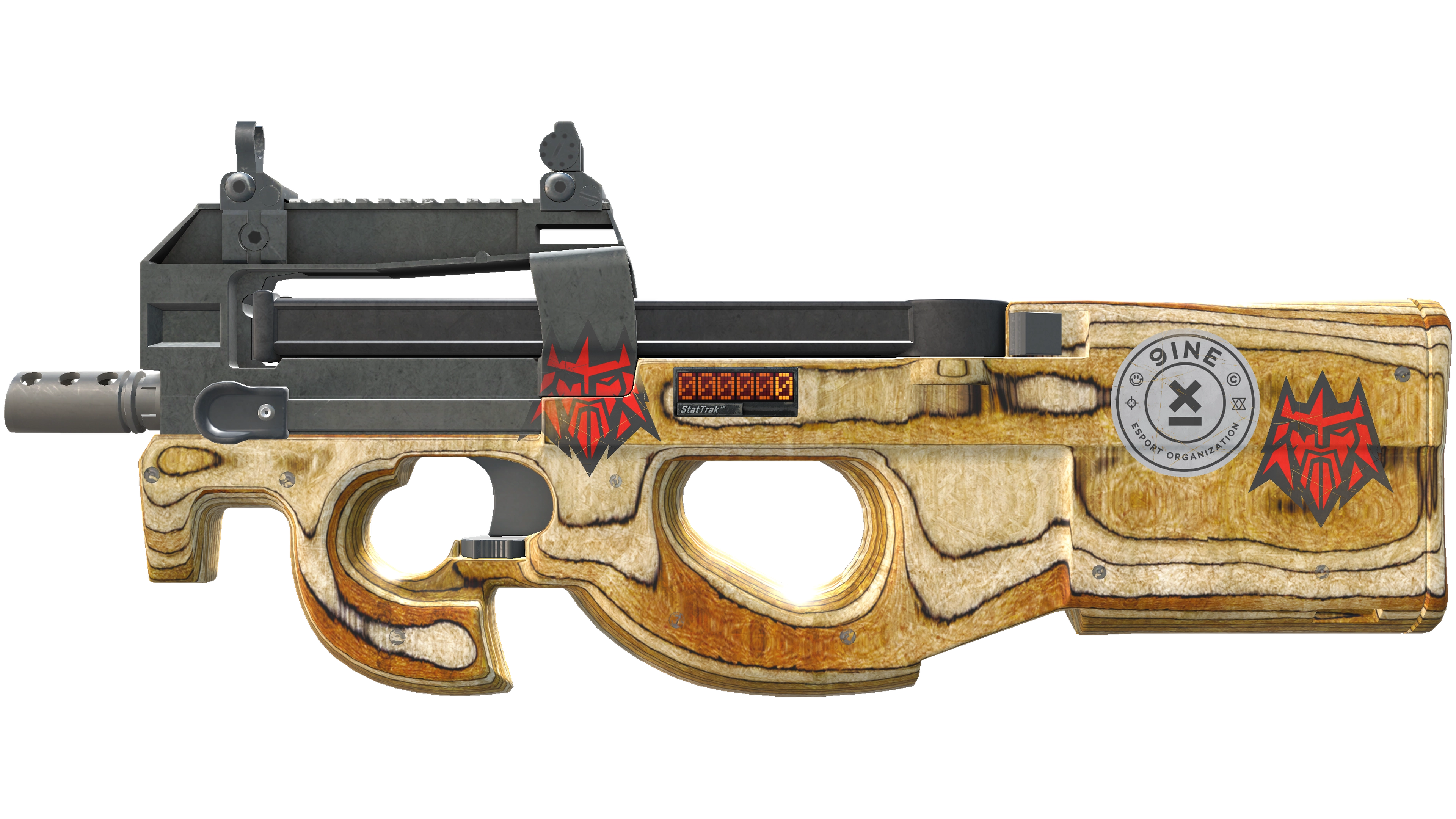 StatTrak™ P90 | Shapewood (Field-Tested)