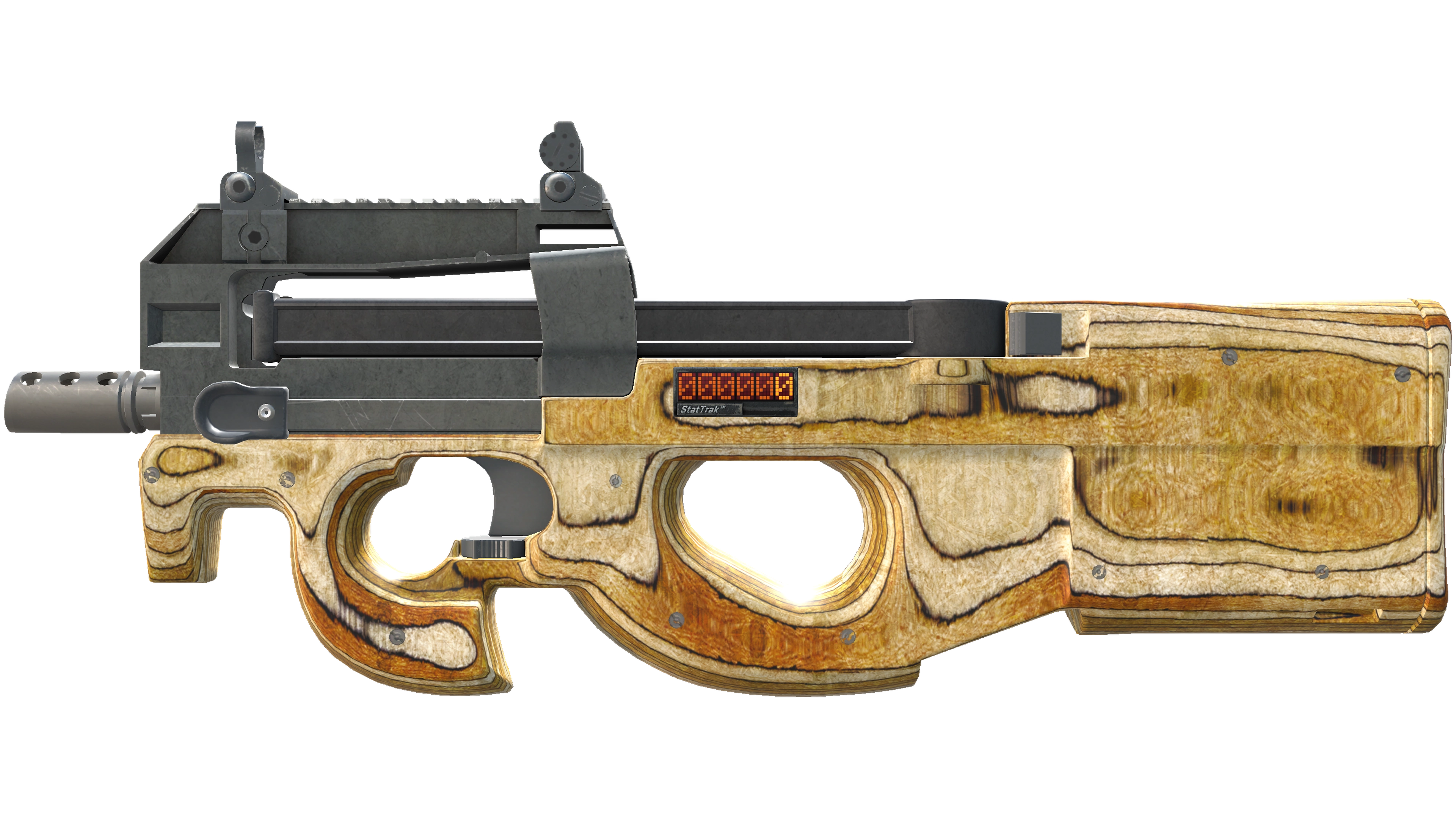 StatTrak™ P90 | Shapewood (Field-Tested)