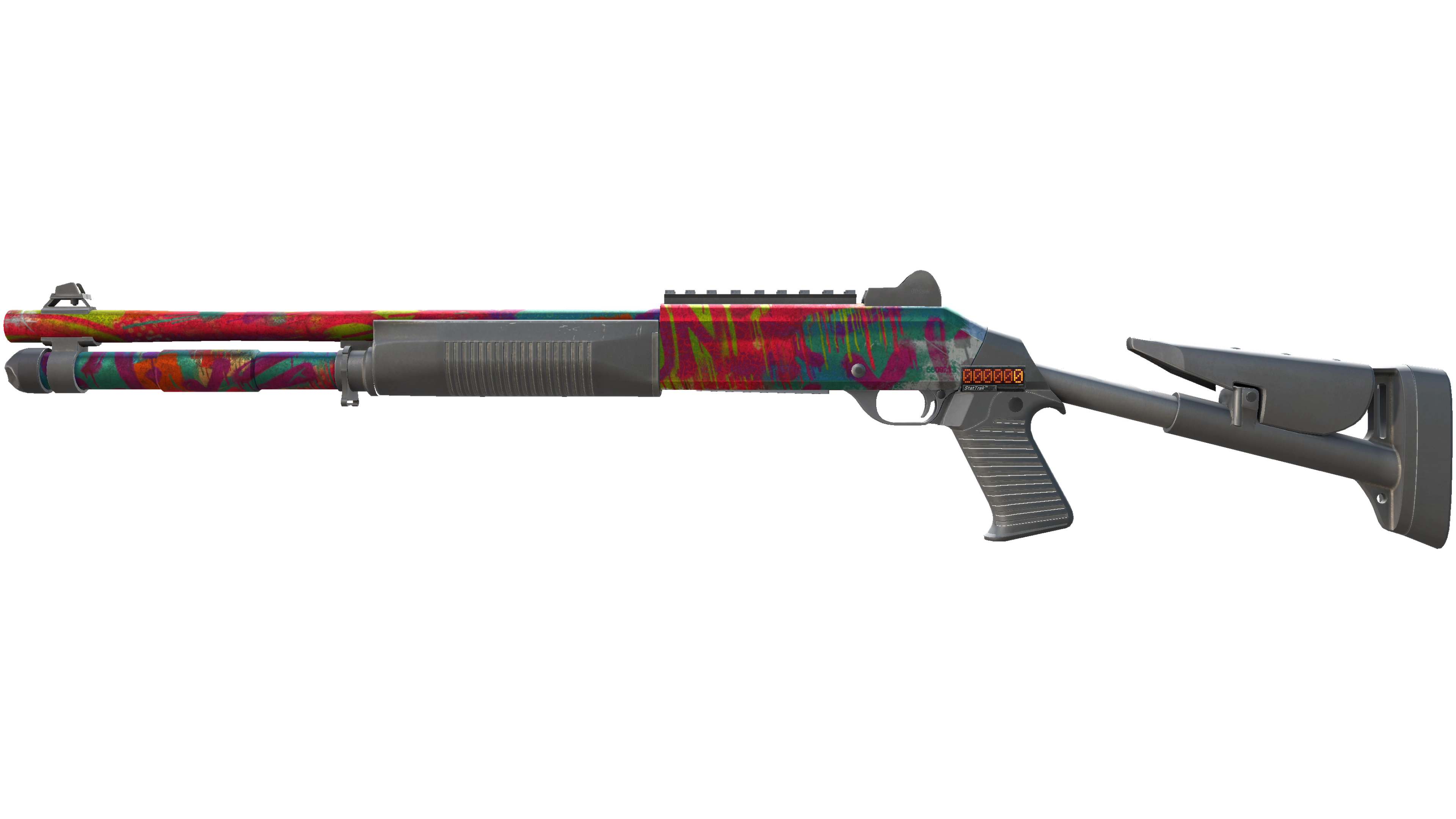 StatTrak™ XM1014 | XOXO (Battle-Scarred)