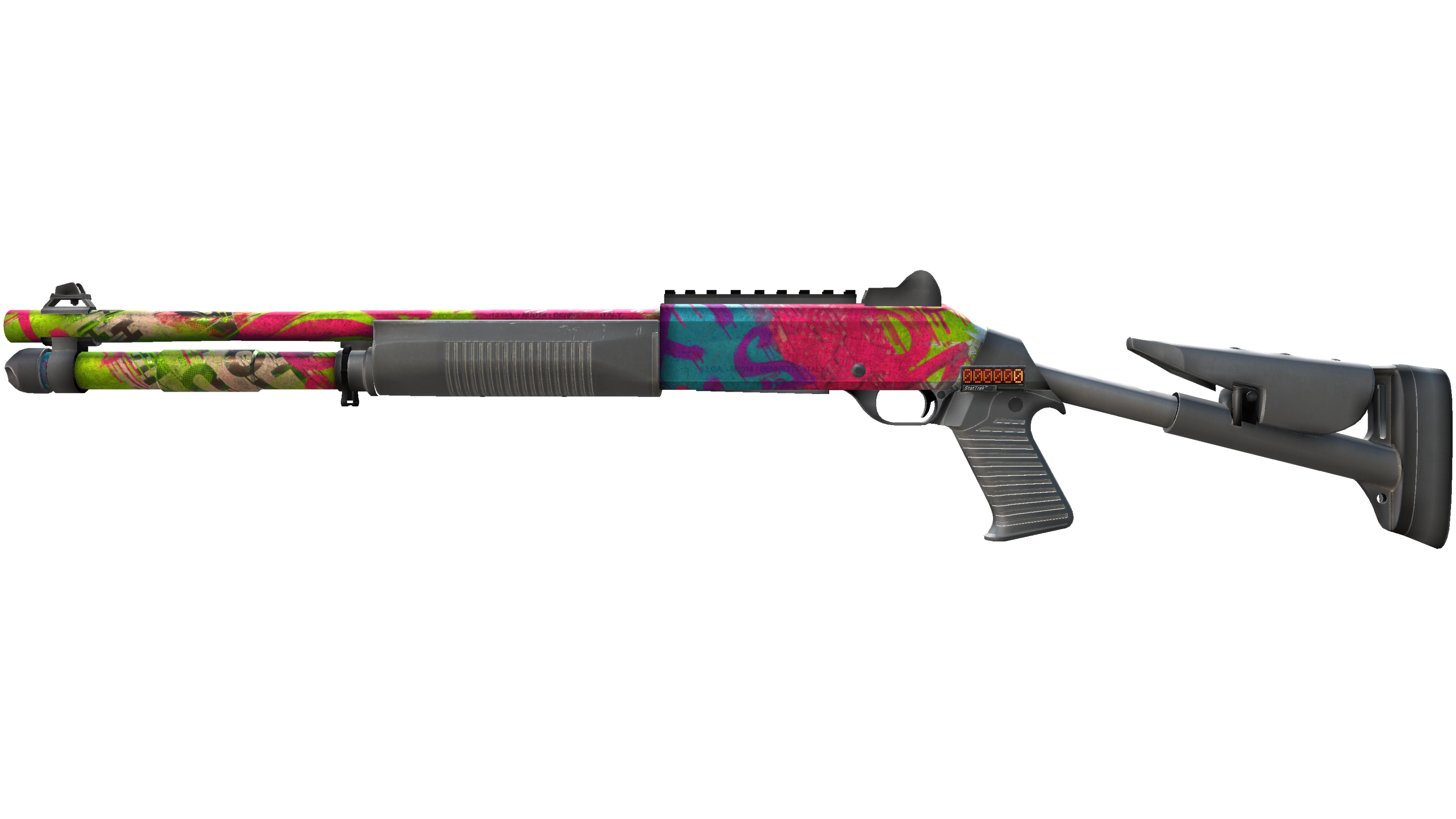 StatTrak™ XM1014 | XOXO (Battle-Scarred)