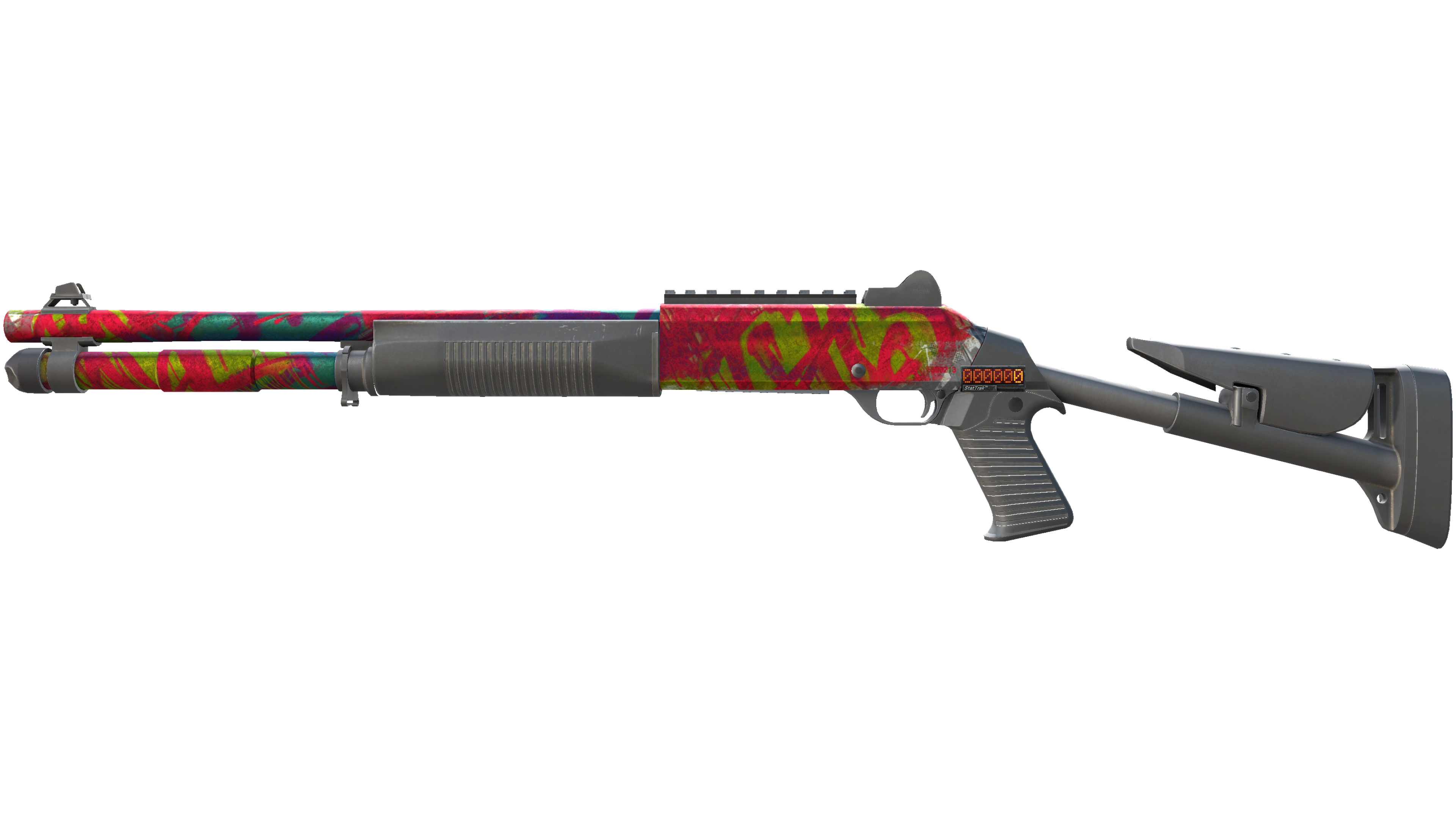 StatTrak™ XM1014 | XOXO (Battle-Scarred)