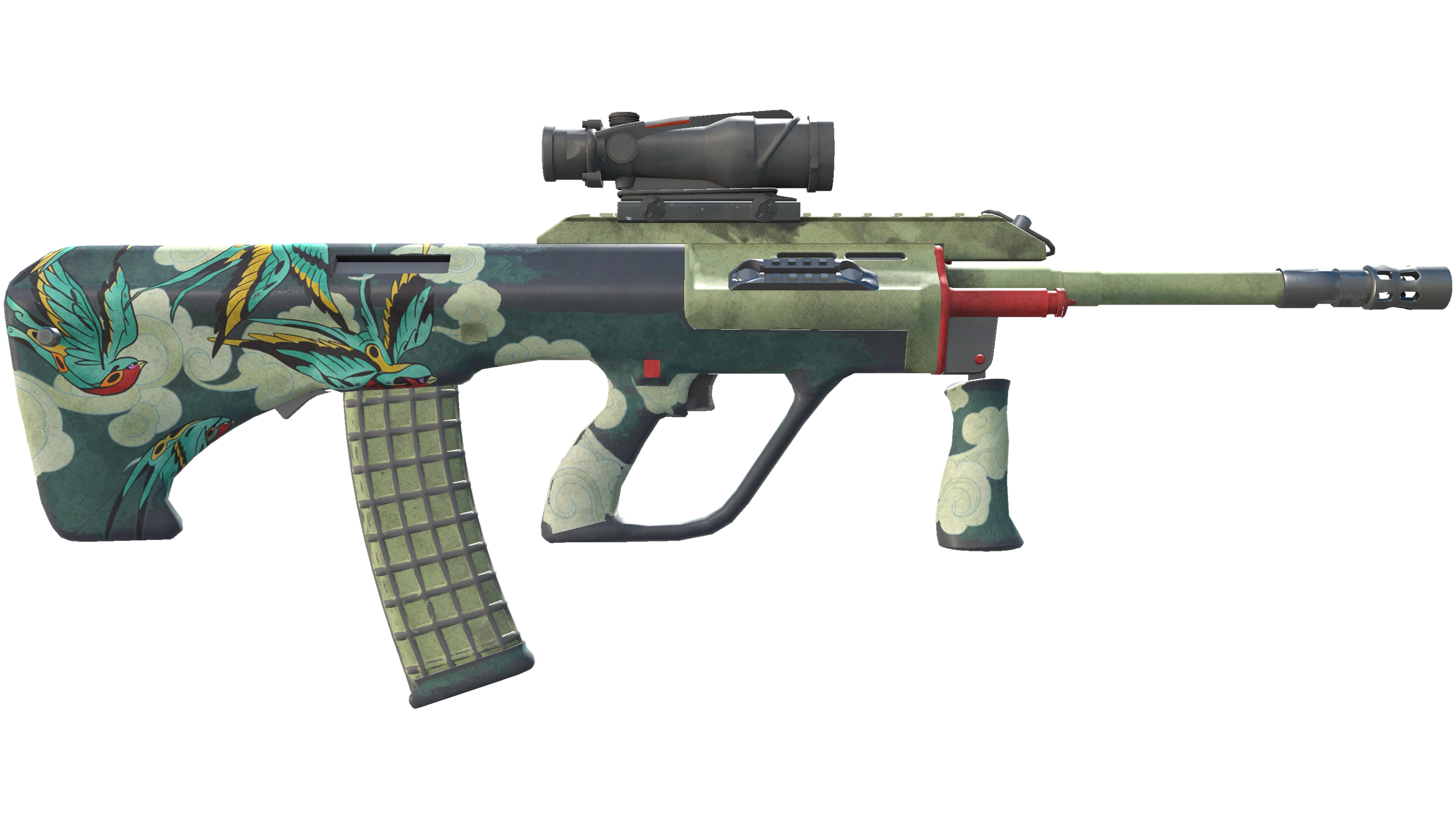 StatTrak™ AUG | Fleet Flock (Well-Worn) thumbnail
