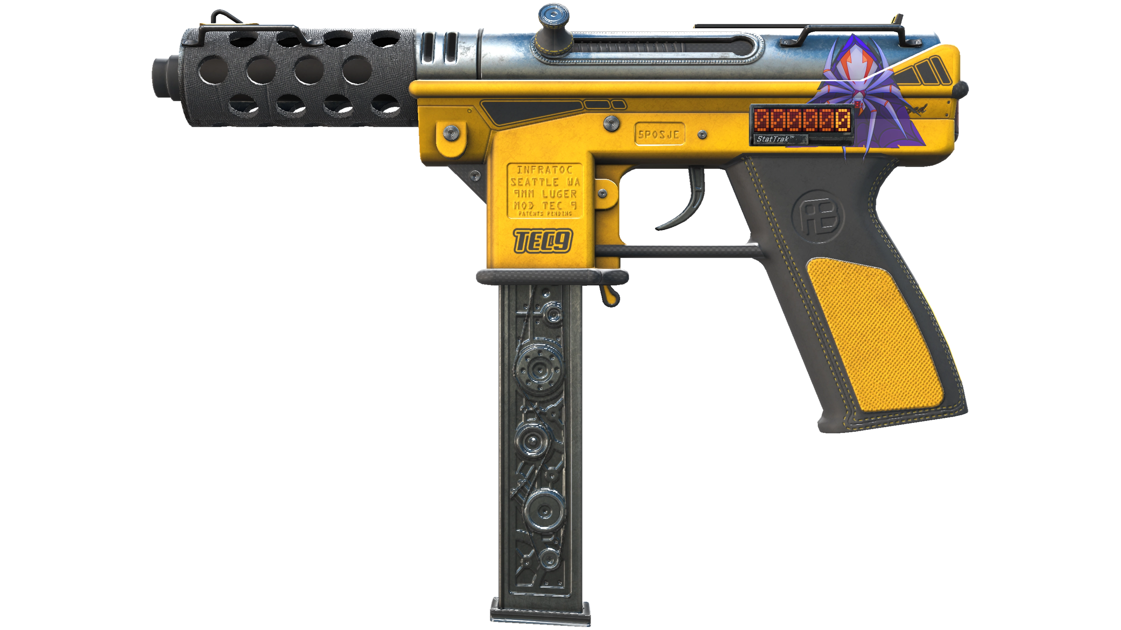 StatTrak™ Tec-9 | Fuel Injector (Field-Tested) thumbnail