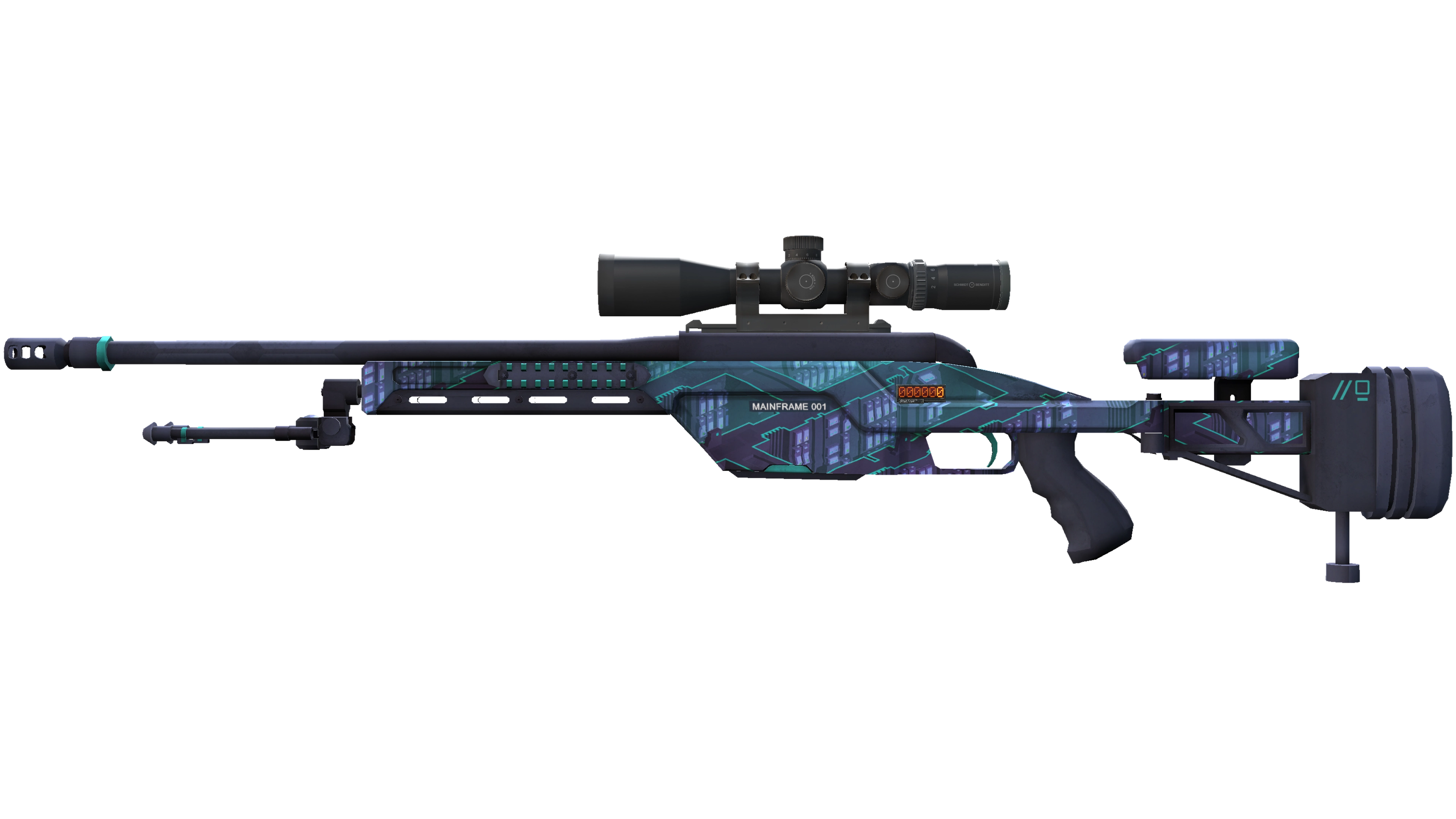 StatTrak™ SSG 08 | Mainframe 001 (Factory New)