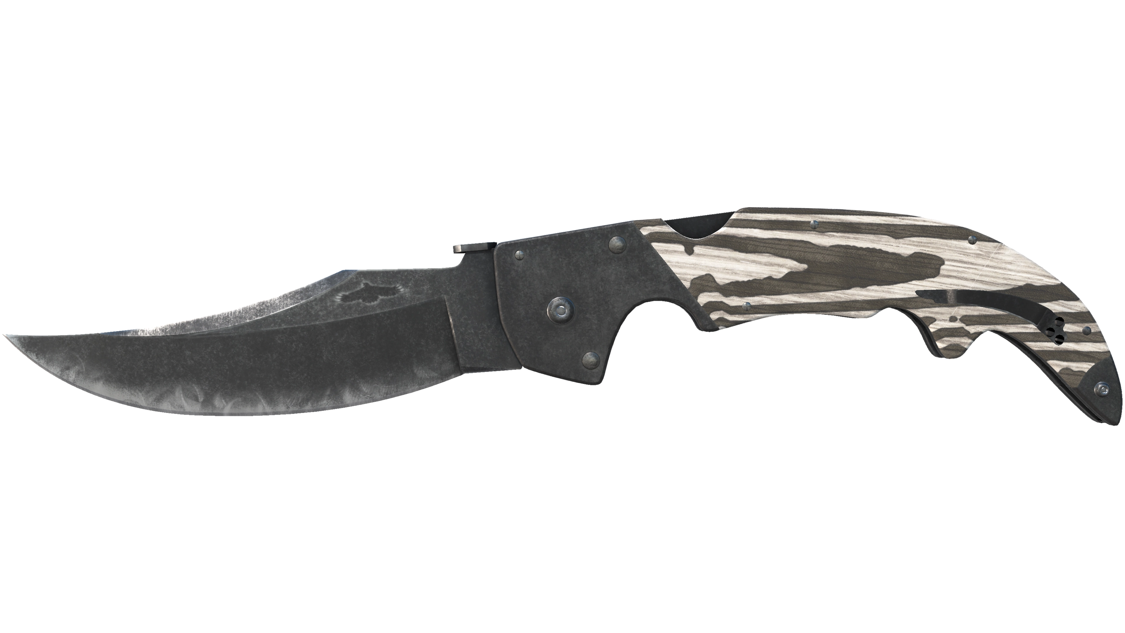 ★ StatTrak™ Falchion Knife | Black Laminate (Factory New) thumbnail