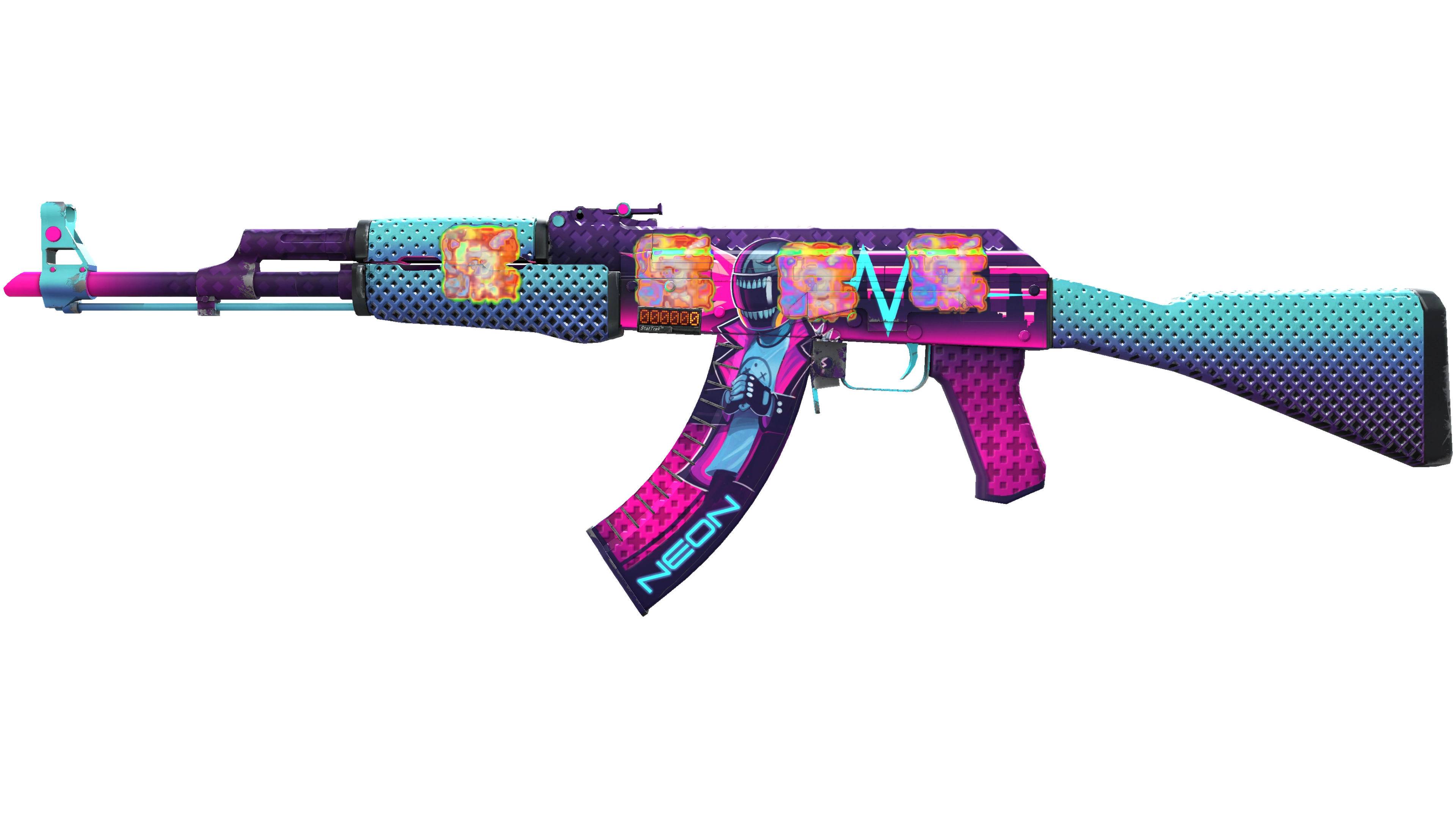 StatTrak™ AK-47 | Neon Rider (Factory New) thumbnail