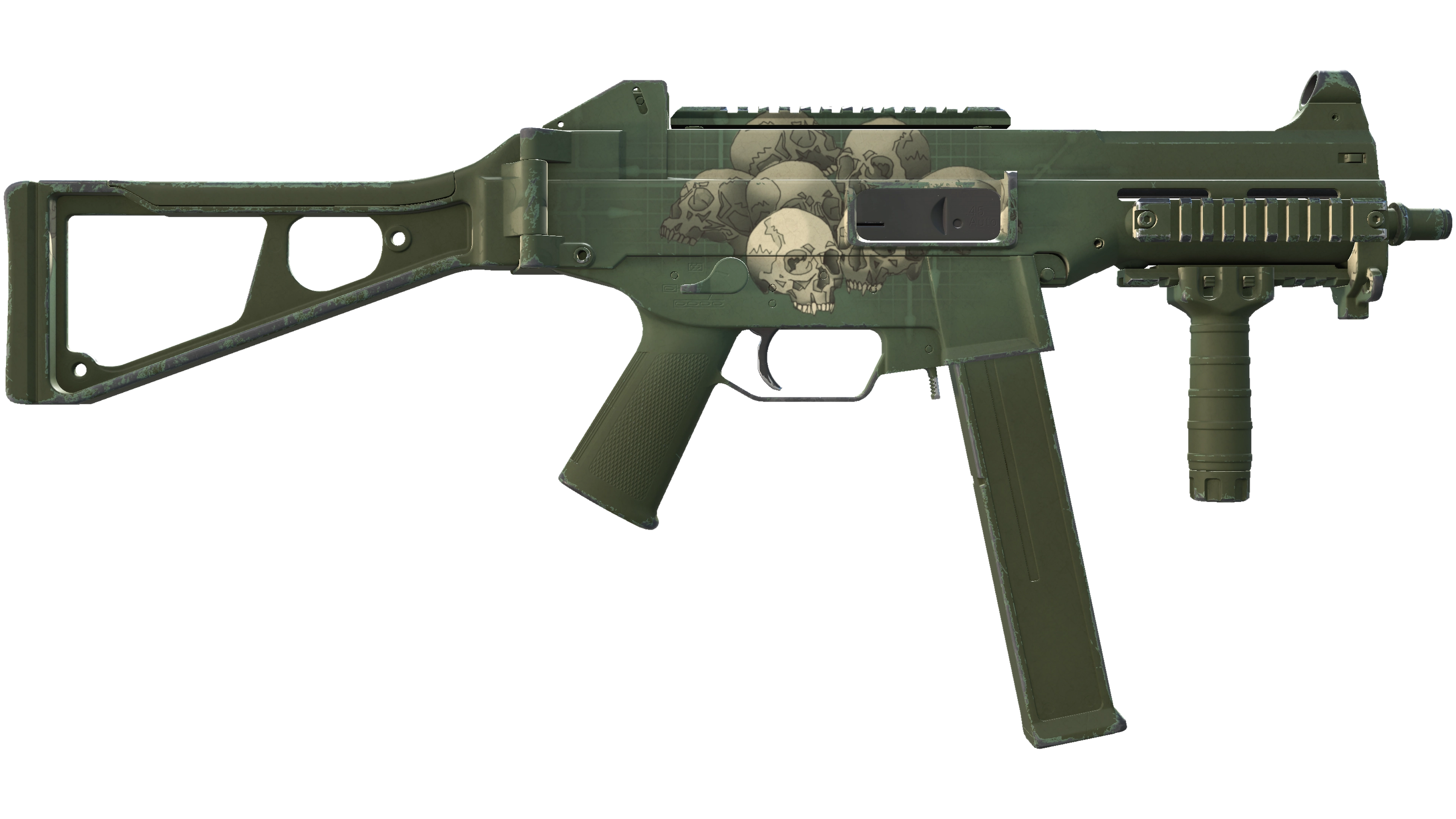 StatTrak™ UMP-45 | Bone Pile (Minimal Wear) thumbnail