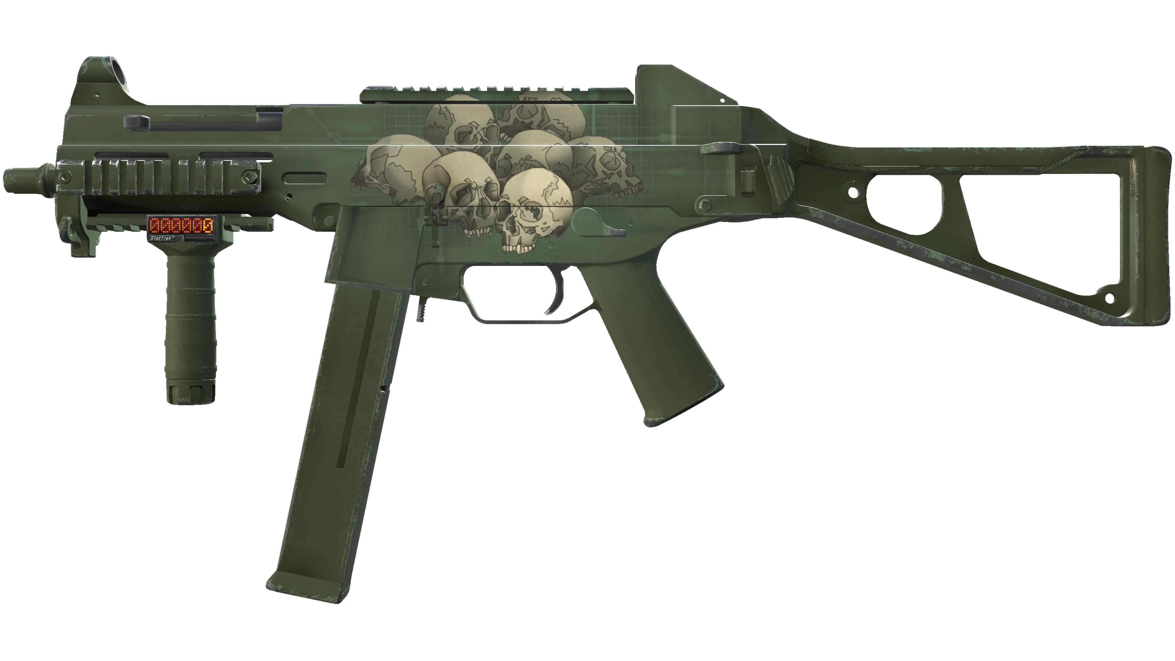 StatTrak™ UMP-45 | Bone Pile (Minimal Wear)