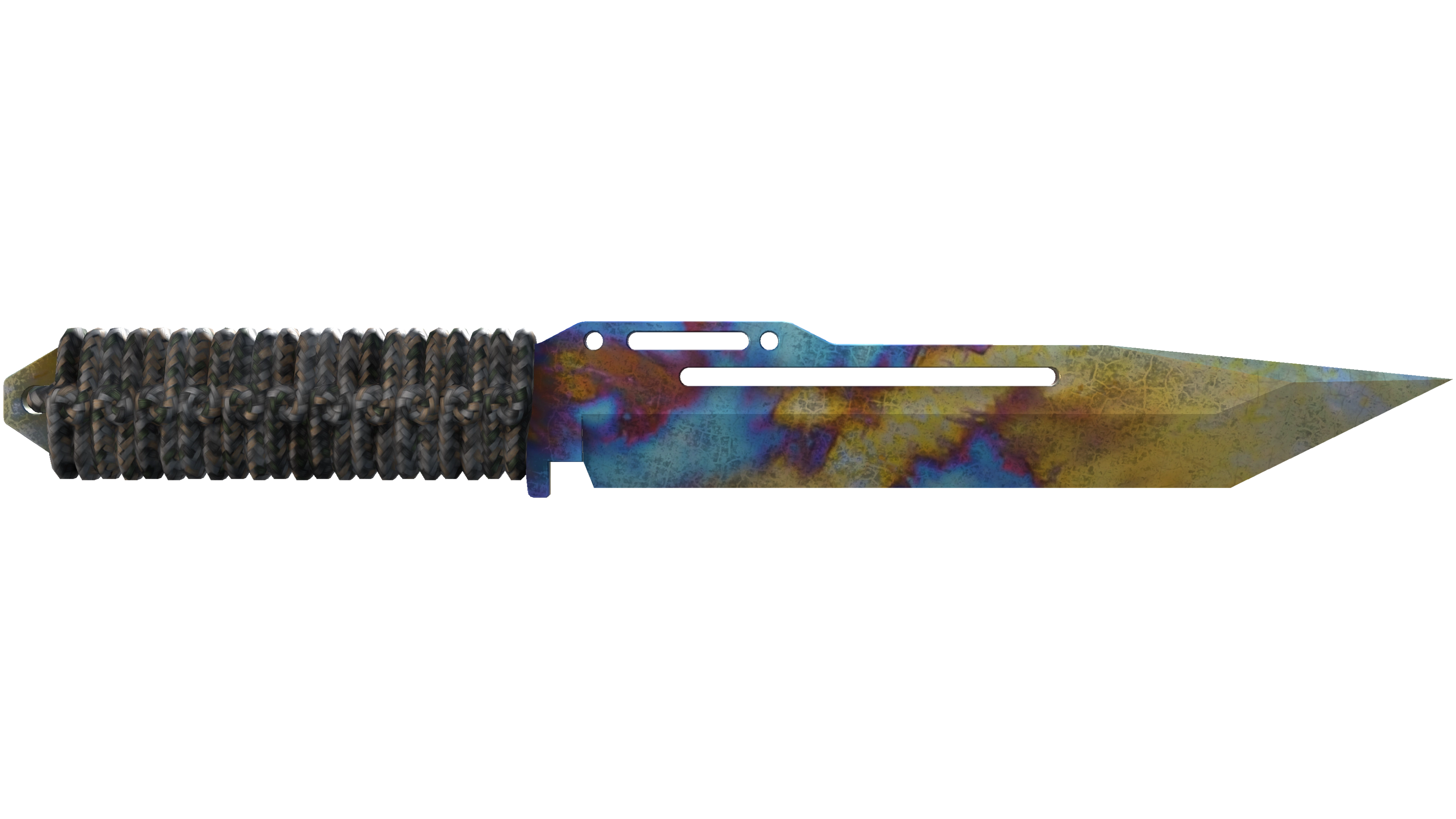 ★ Paracord Knife | Case Hardened (Well-Worn) thumbnail