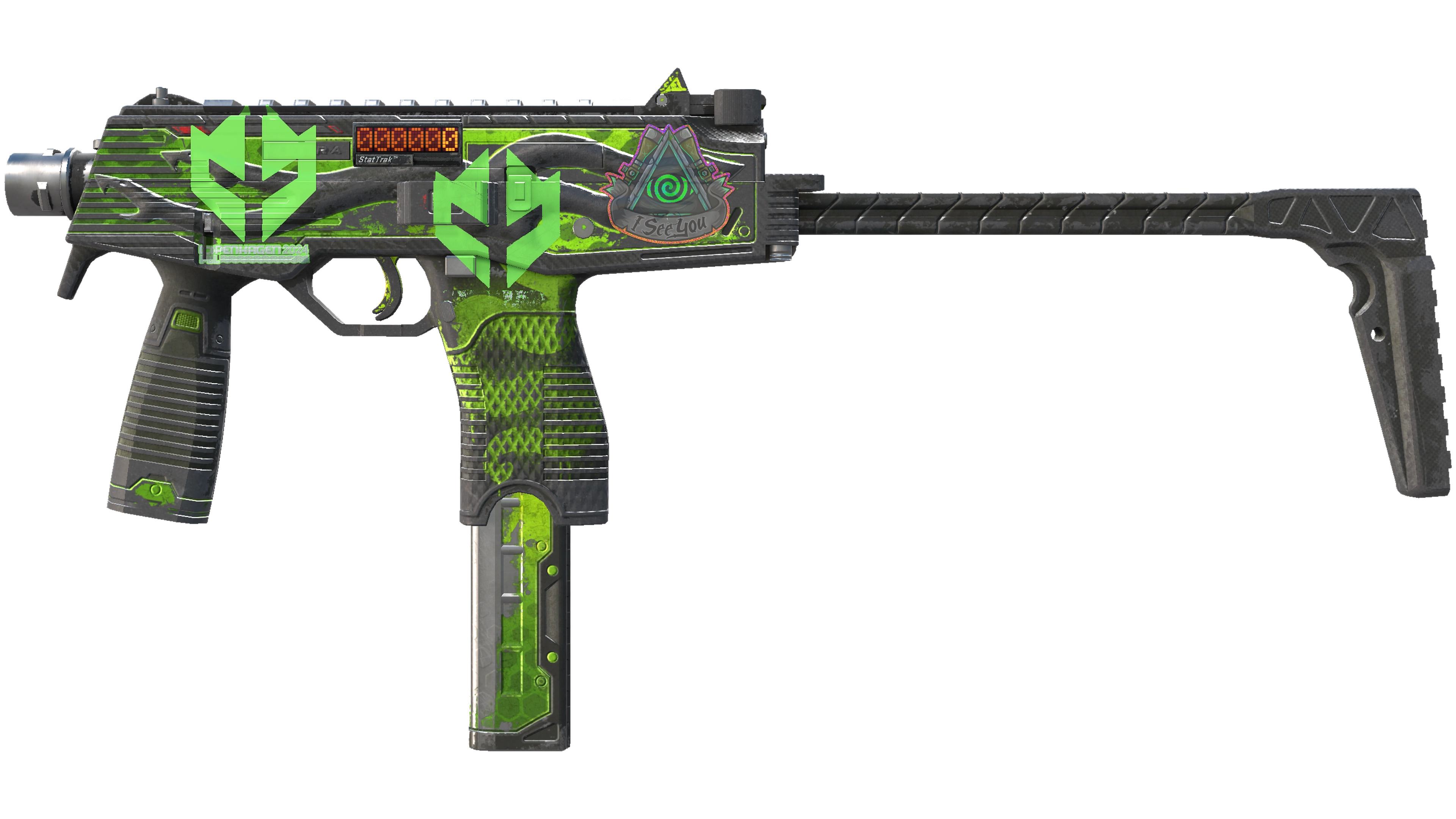 StatTrak™ MP9 | Hydra (Battle-Scarred)