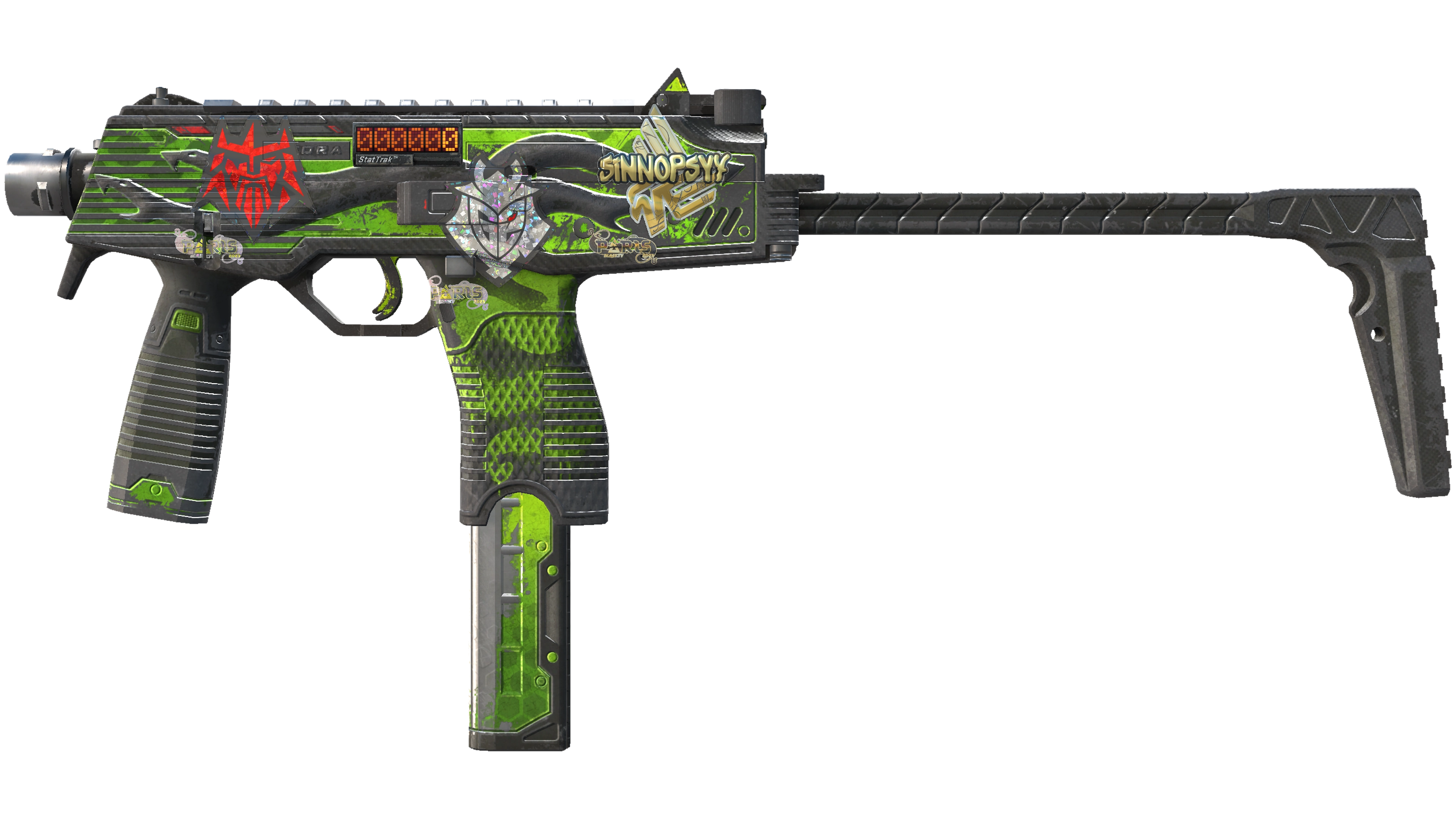 StatTrak™ MP9 | Hydra (Battle-Scarred)