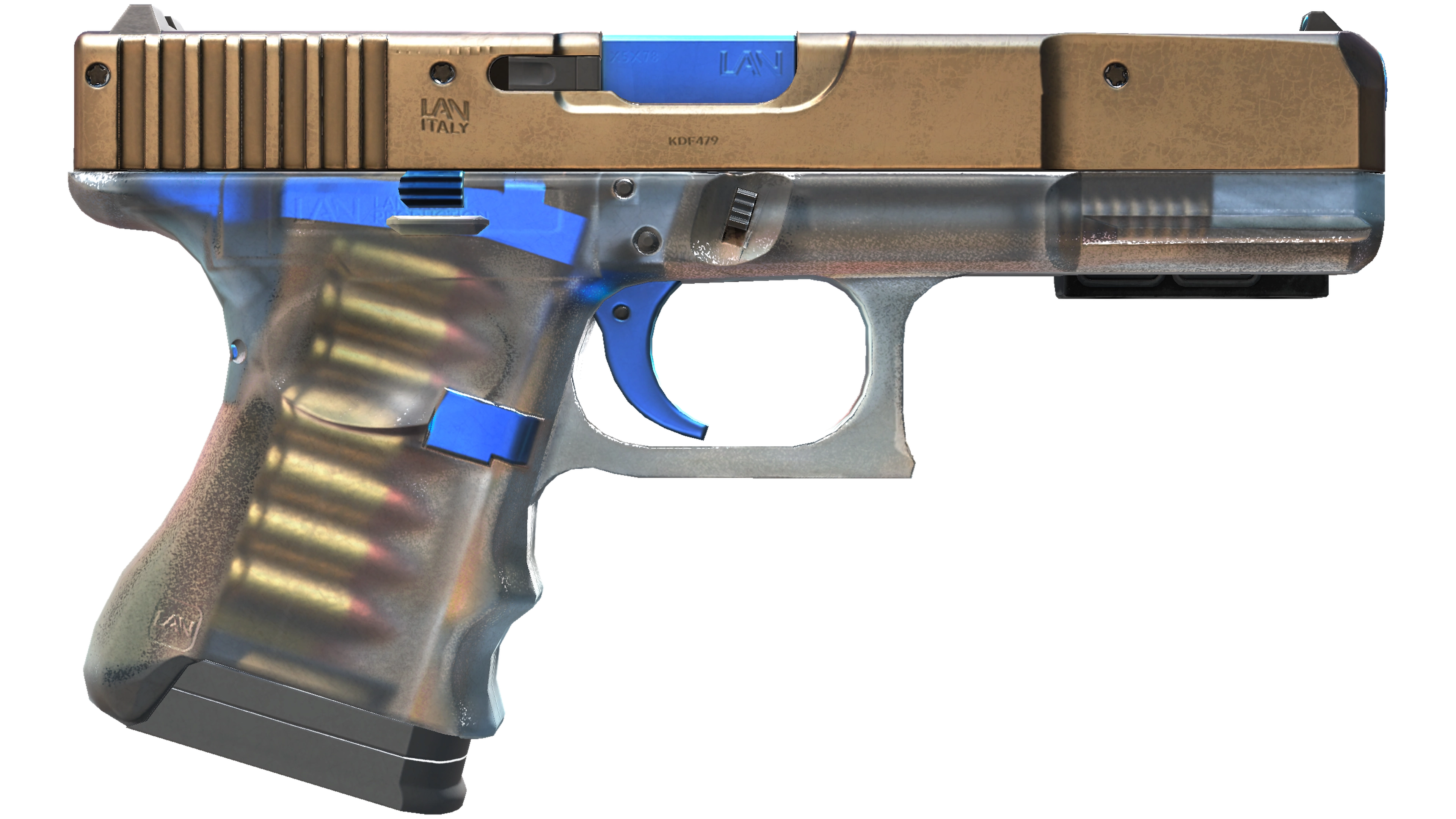 StatTrak™ Glock-18 | Clear Polymer (Minimal Wear) thumbnail