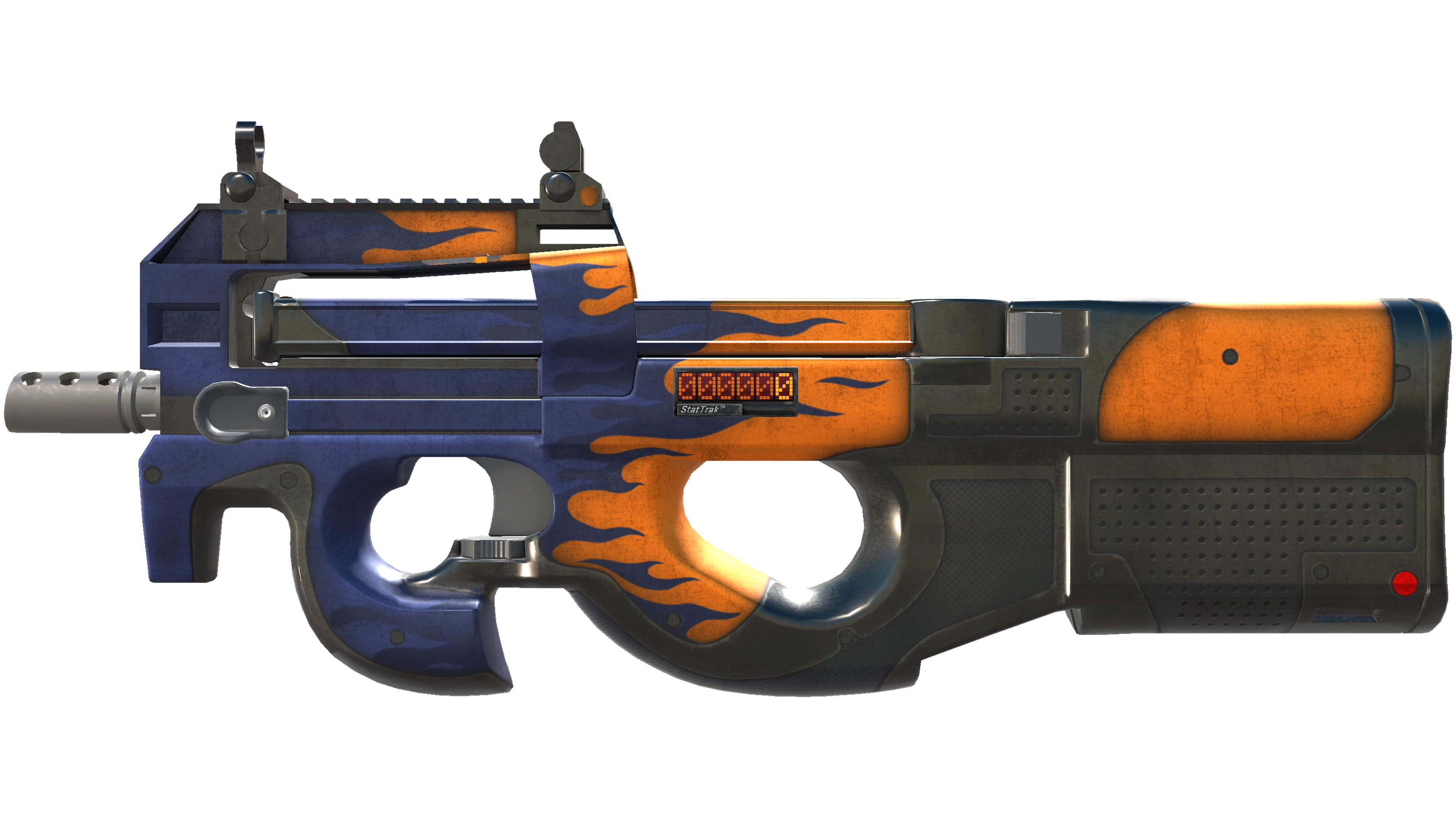 StatTrak™ P90 | Chopper (Battle-Scarred)