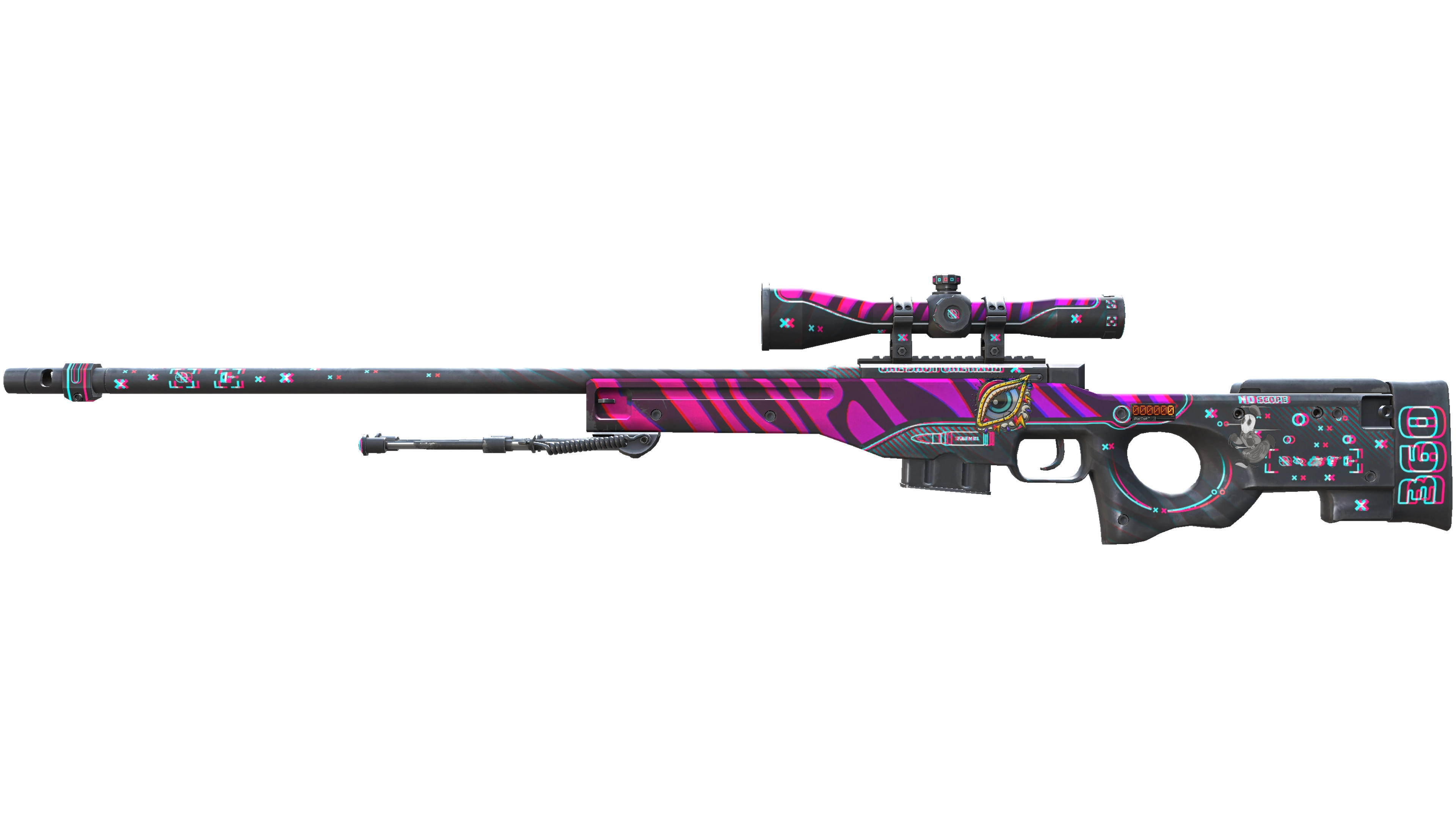 StatTrak™ AWP | Chromatic Aberration (Minimal Wear)