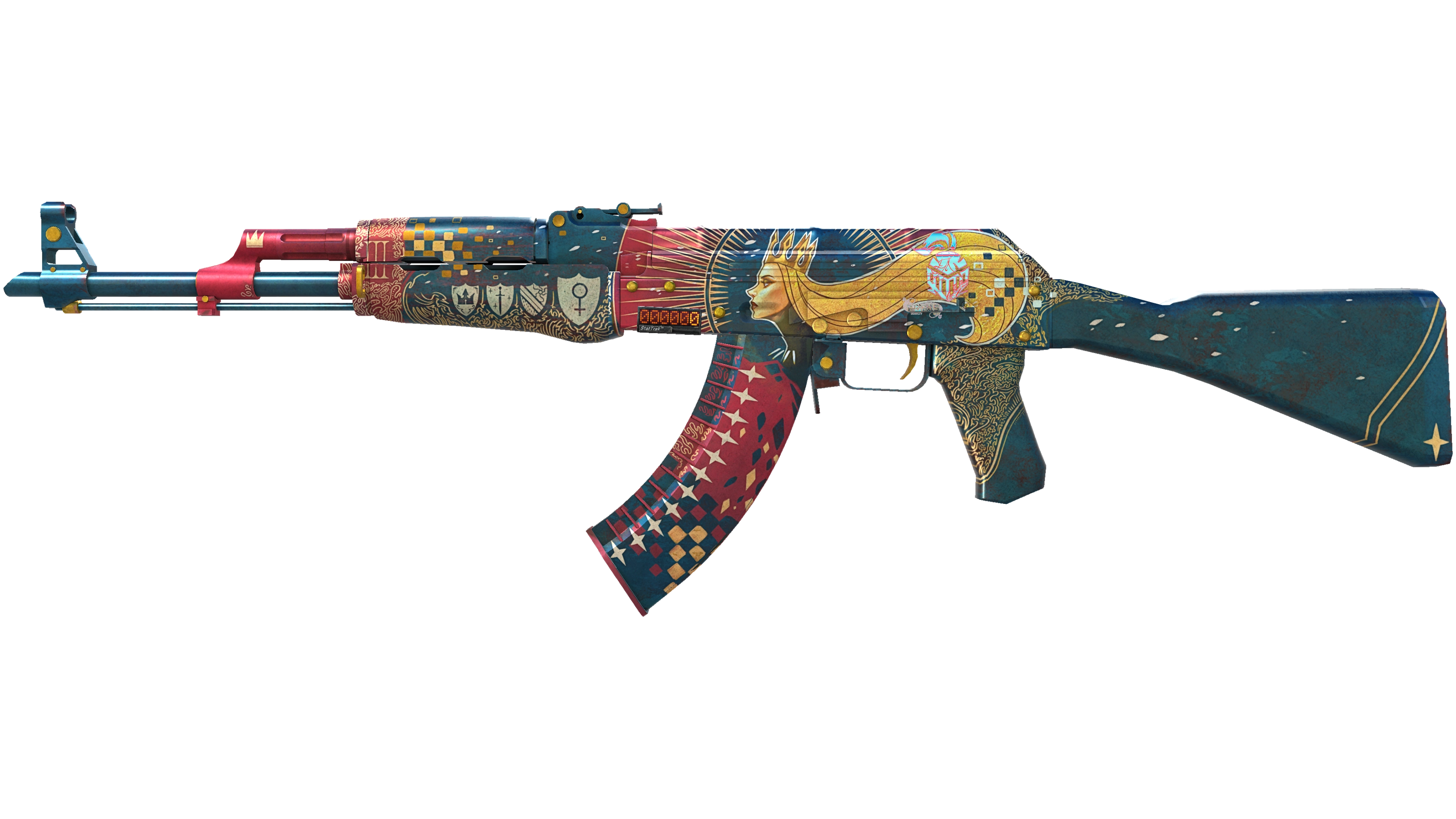 StatTrak™ AK-47 | The Empress (Well-Worn)